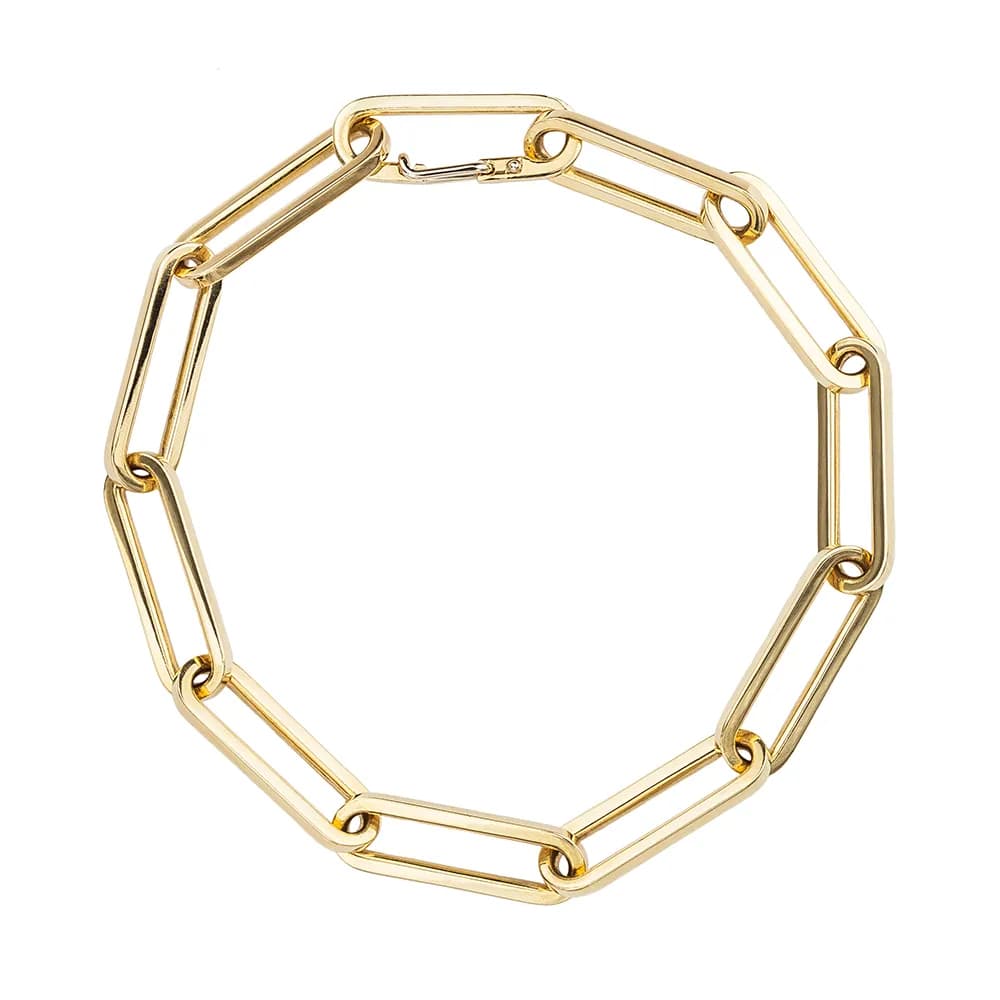 Браслет "Highlight" з жовтого золота 402-0108 (18)