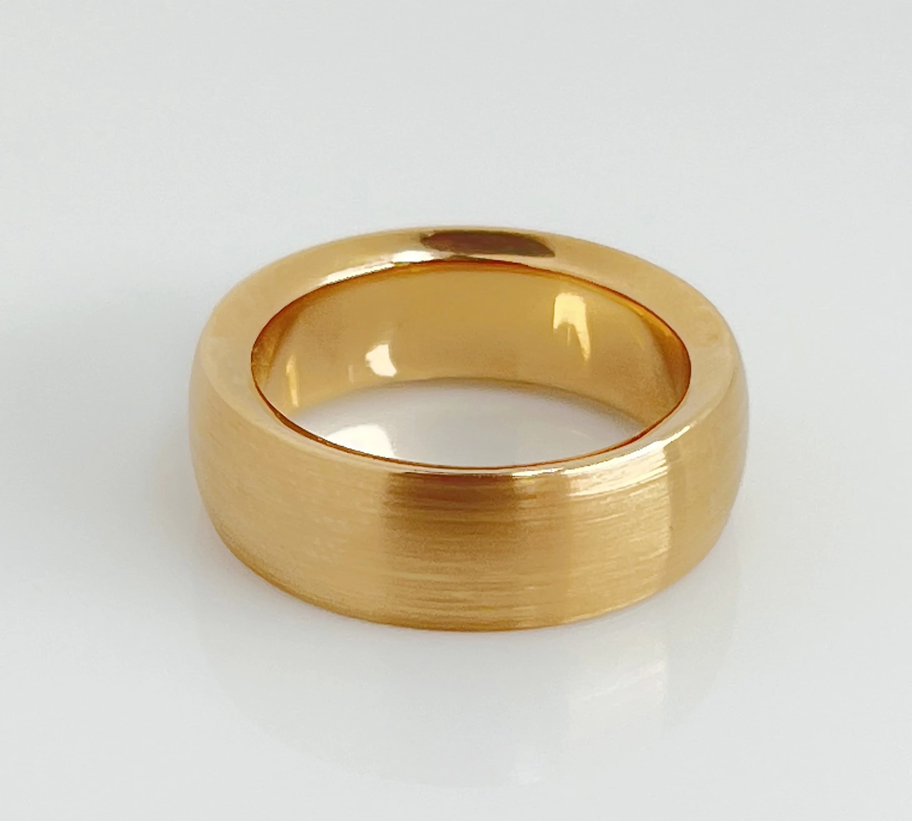 Перстень "Iconica" з червоного золота (17,5)