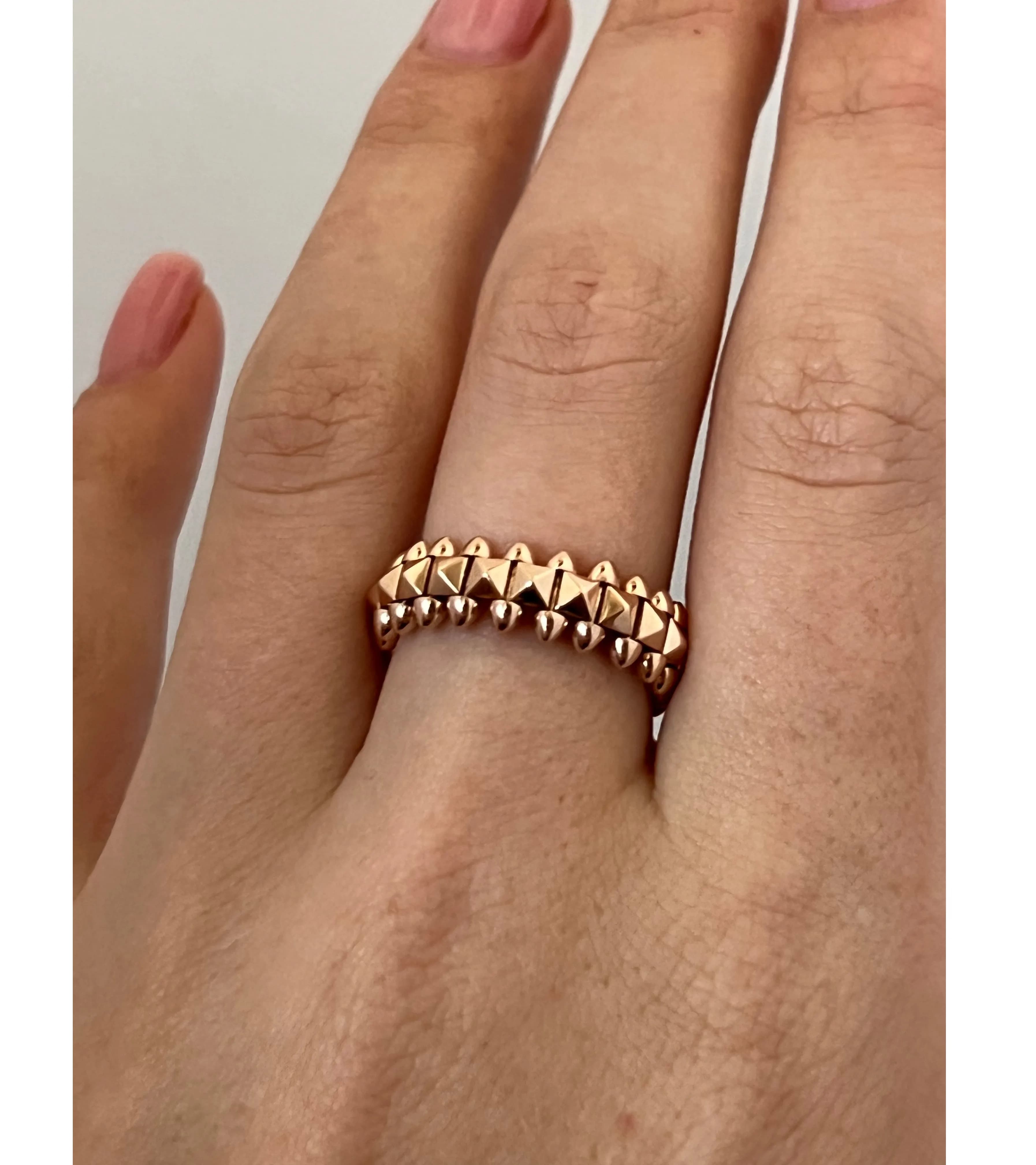 Перстень "Галактика" з червоного золота (19,5)