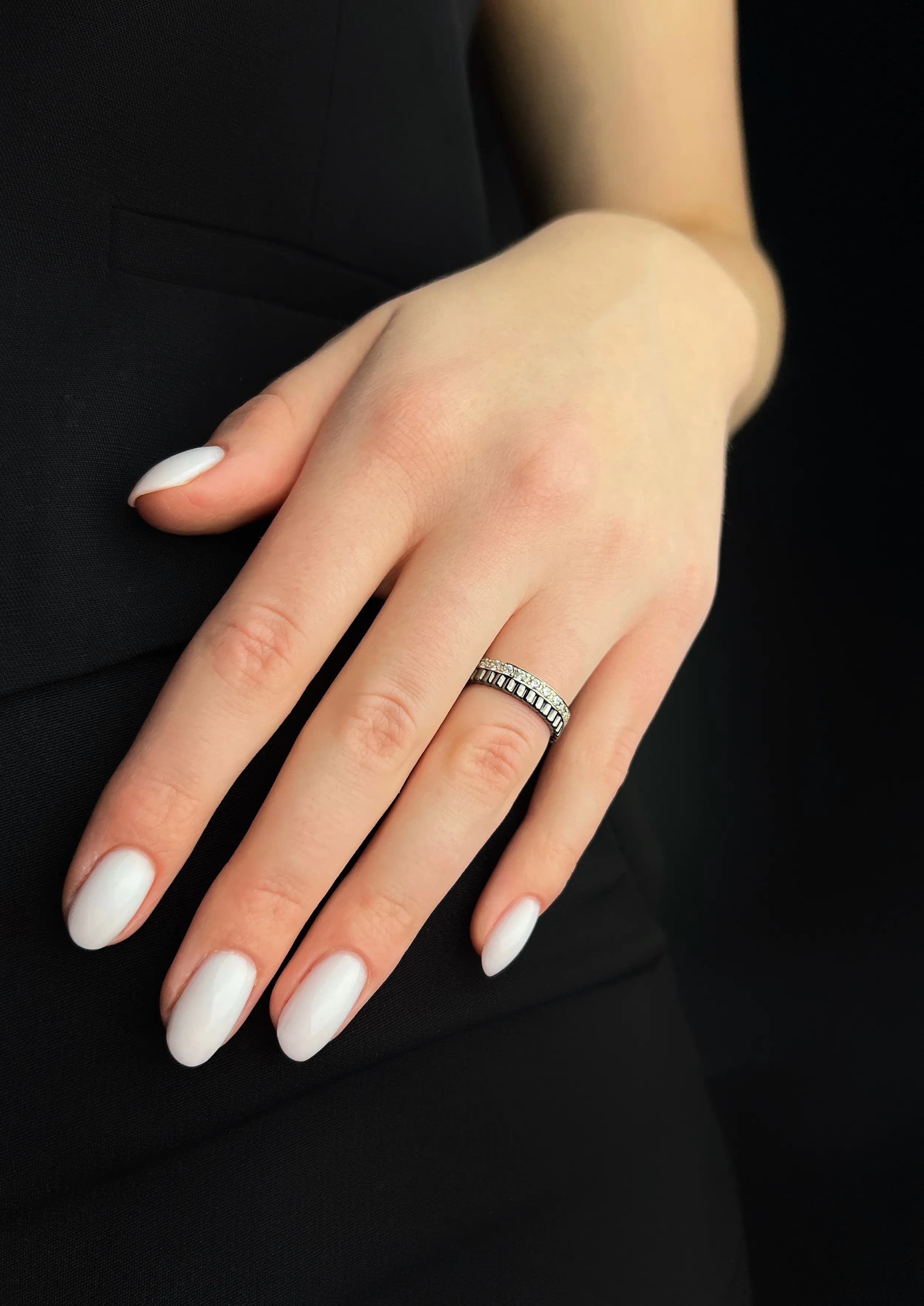 Пара обручок "Quattre" з комбінованого золота 360-0152.02_300-0152.02 (18)