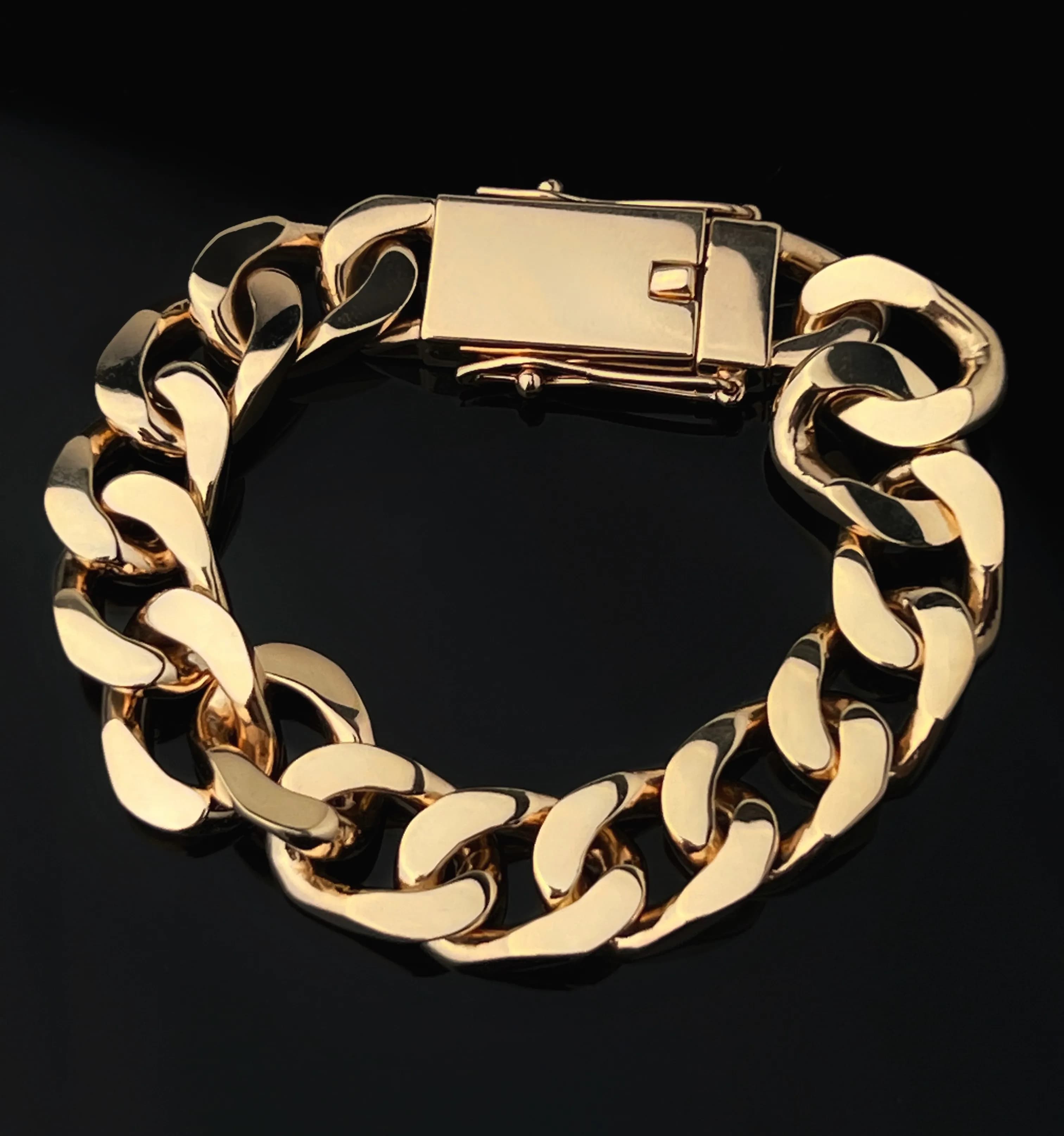 Браслет "Gurmet" з червоного золота G-300 (20)