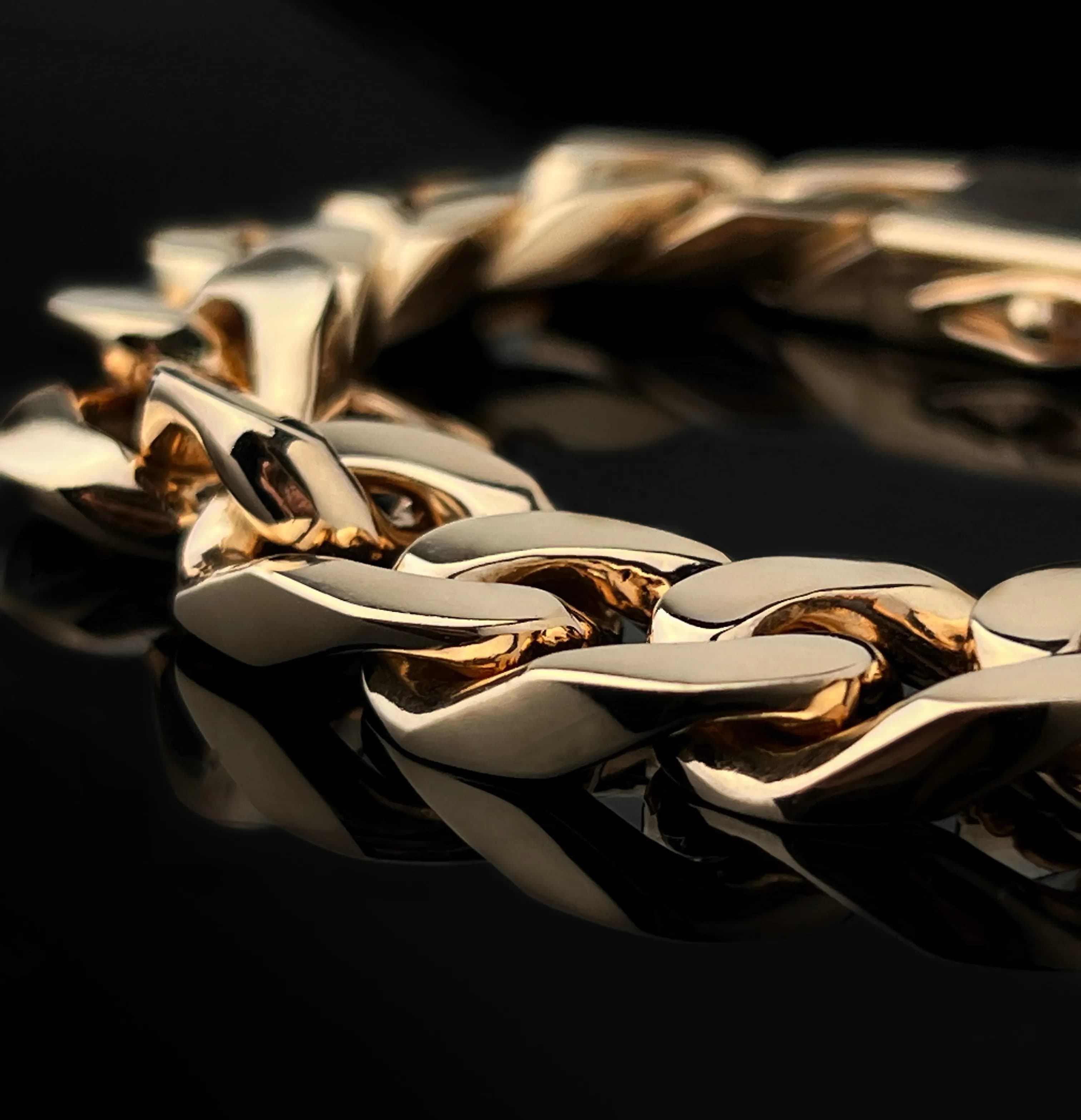 Браслет "Gurmet" з червоного золота G-300 (20)