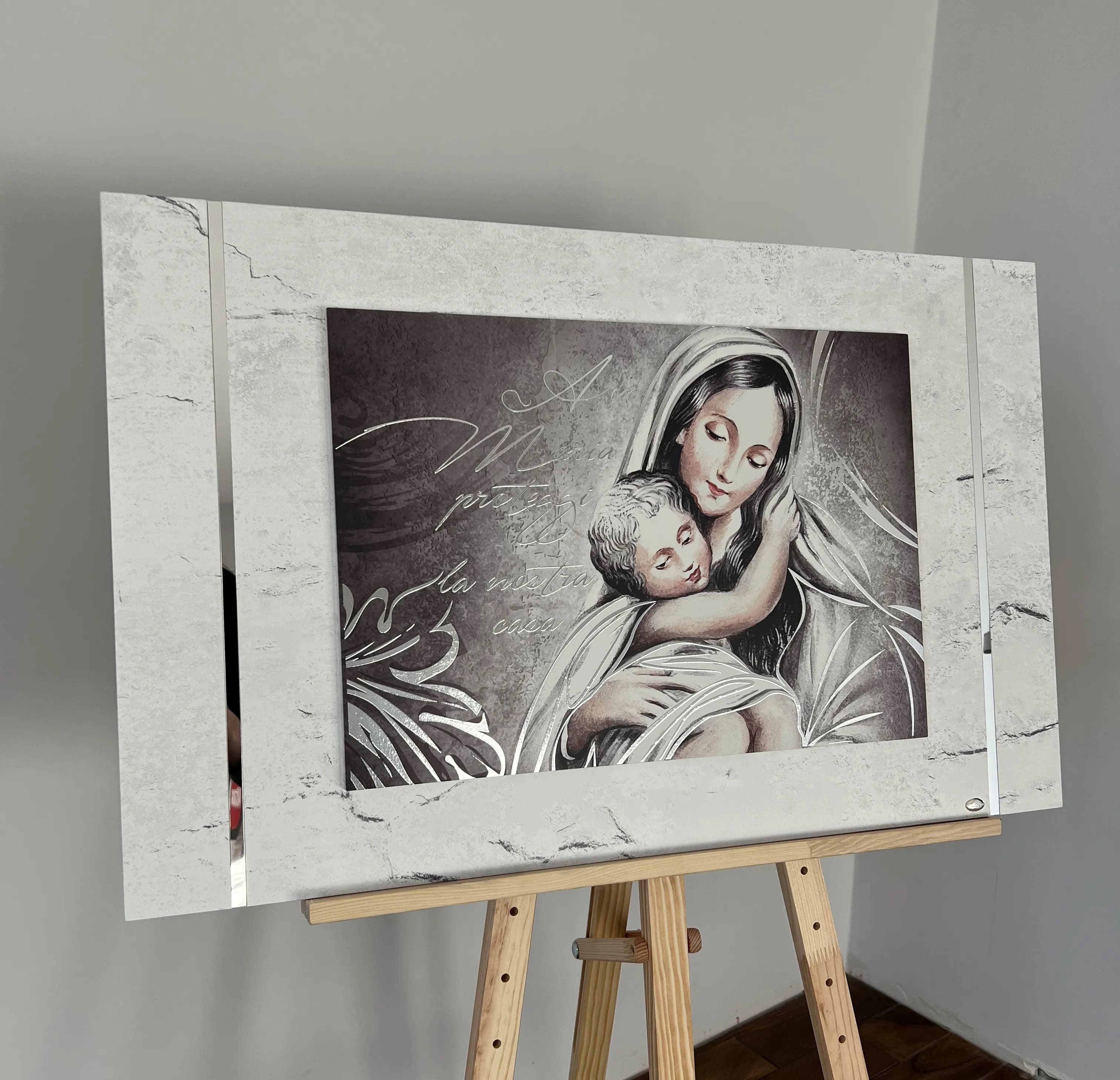 Ікона Богородиця з дитям 80х50 см 18131