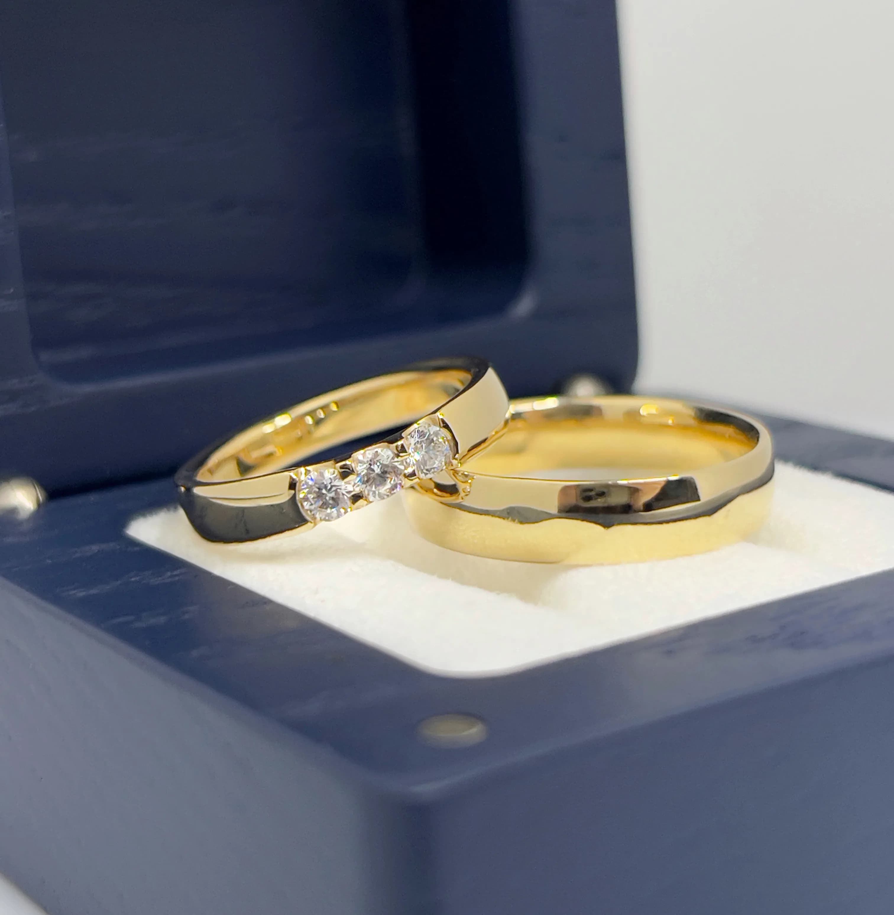 Пара обручок з жовтого золота 460-0180_400-0028 (18)