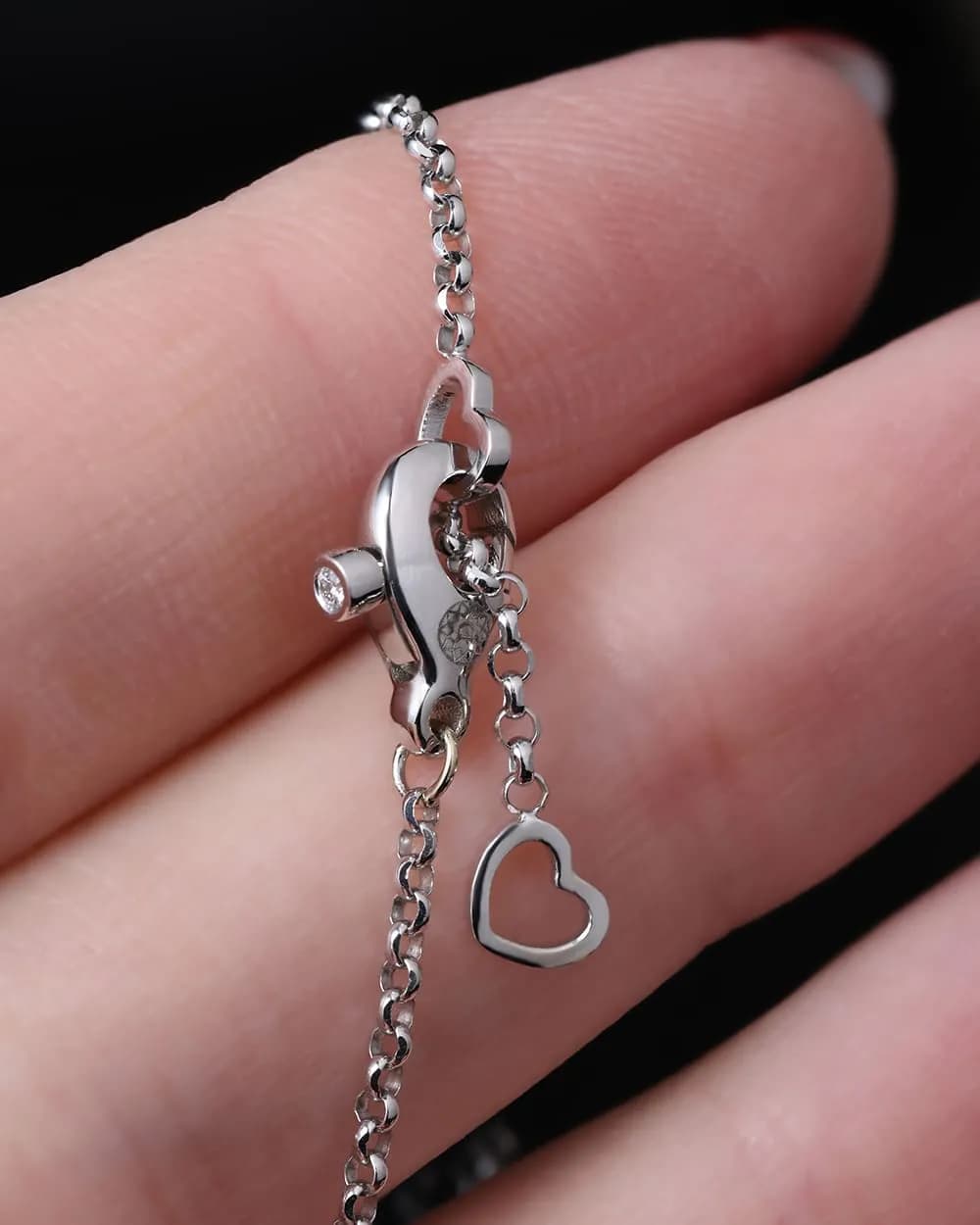 Кольє "Criss Cross" з діамантами з комбінованого золота N42 2,1mm