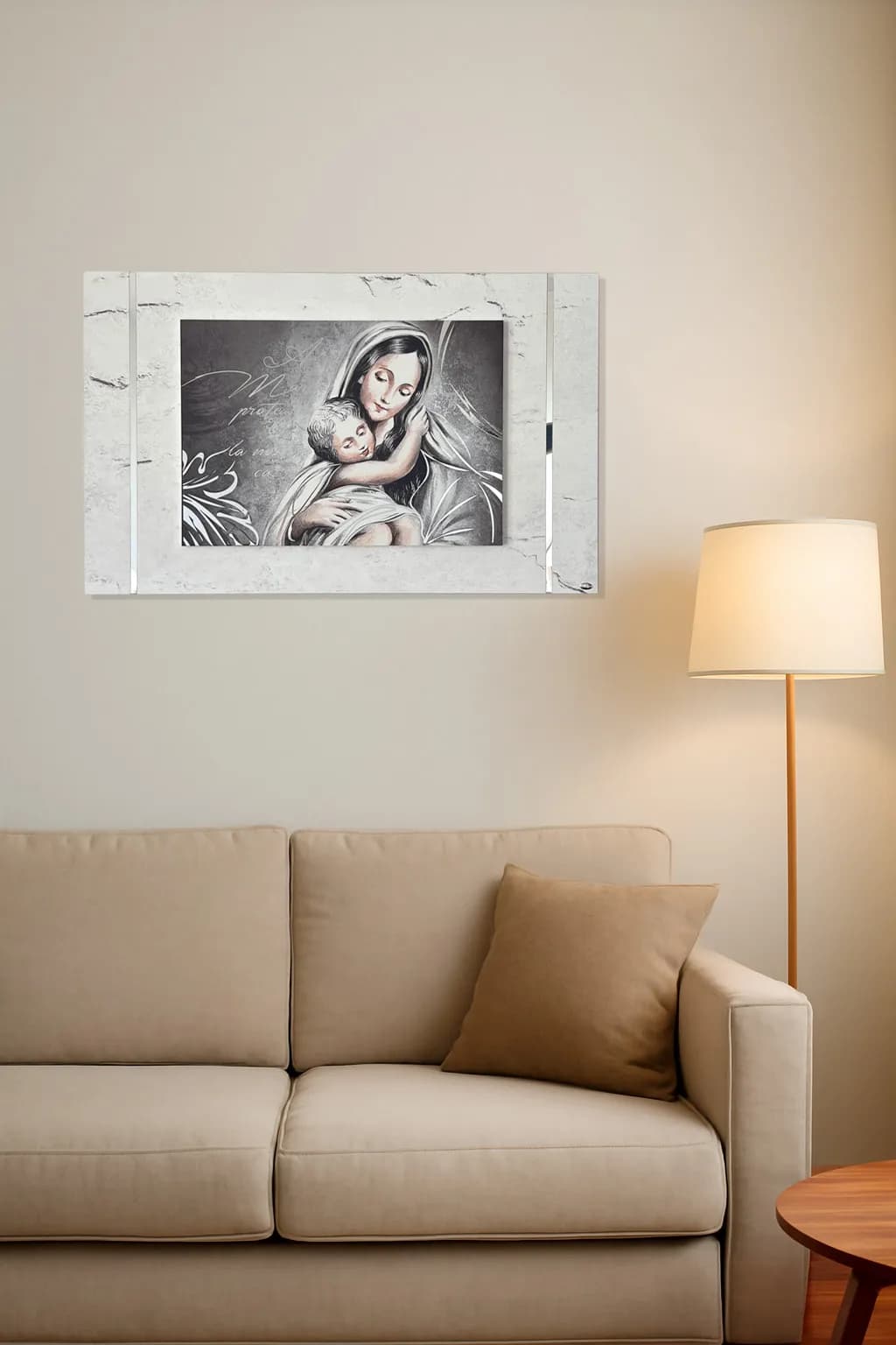 Ікона Богородиця з дитям 80х50 см 18131