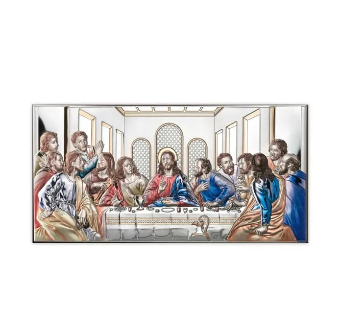Ікона Тайна Вечеря кольорова 81237 9LCOL (92х45)