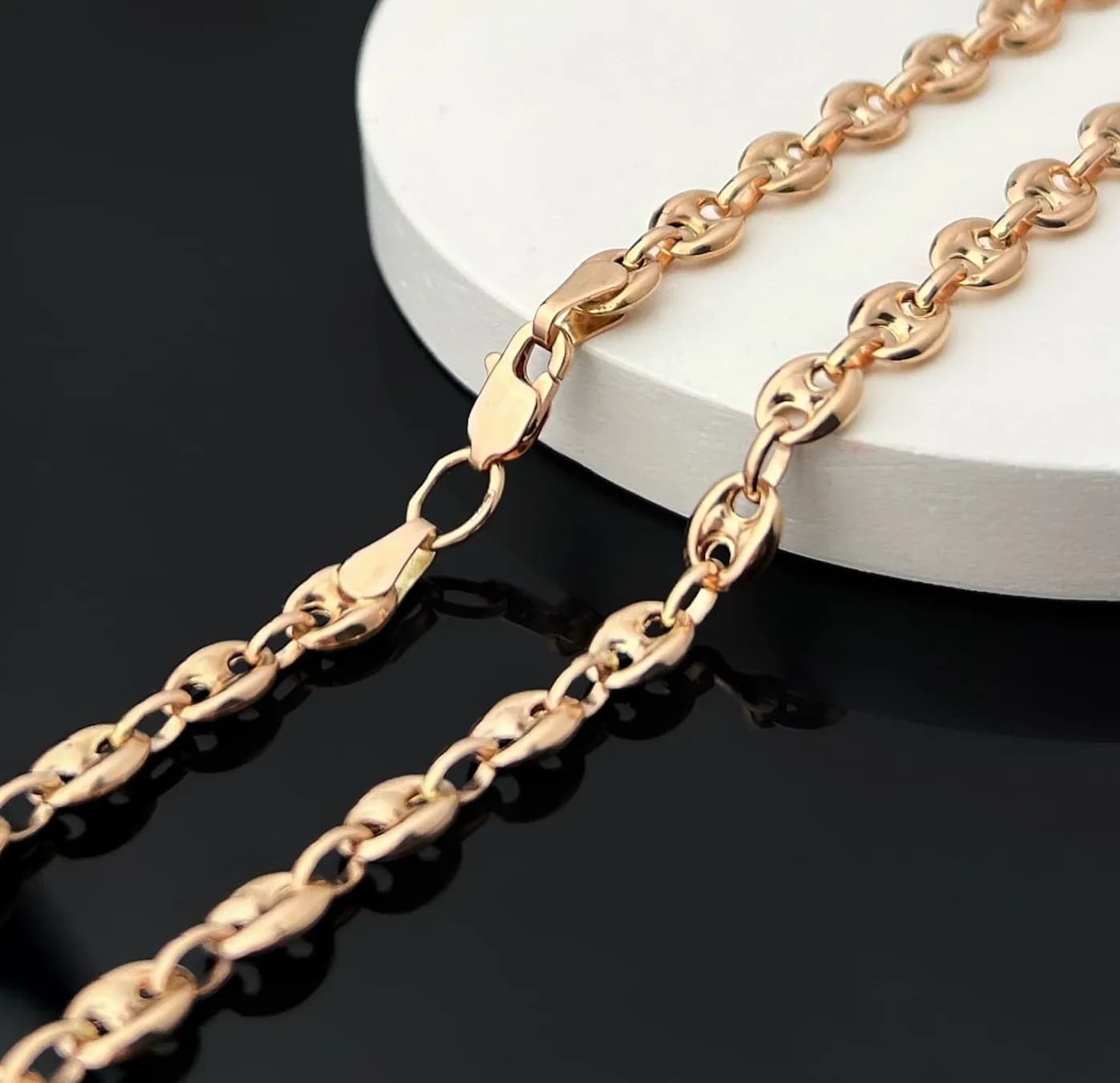 Ланцюжок "Gucci" з червоного золота