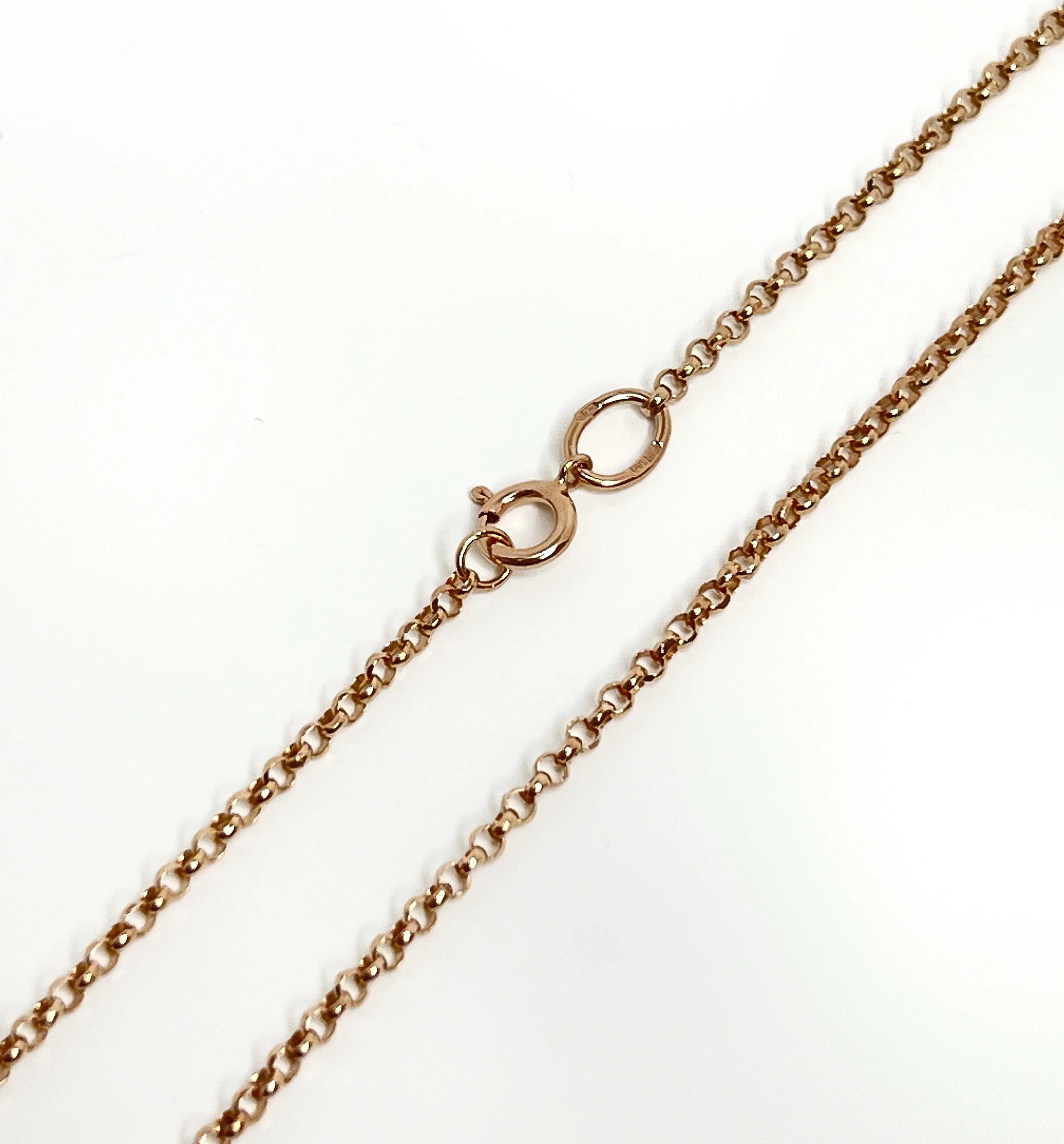 Ланцюжок з червоного золота плетіння шопард DOCD-55X1 (45)