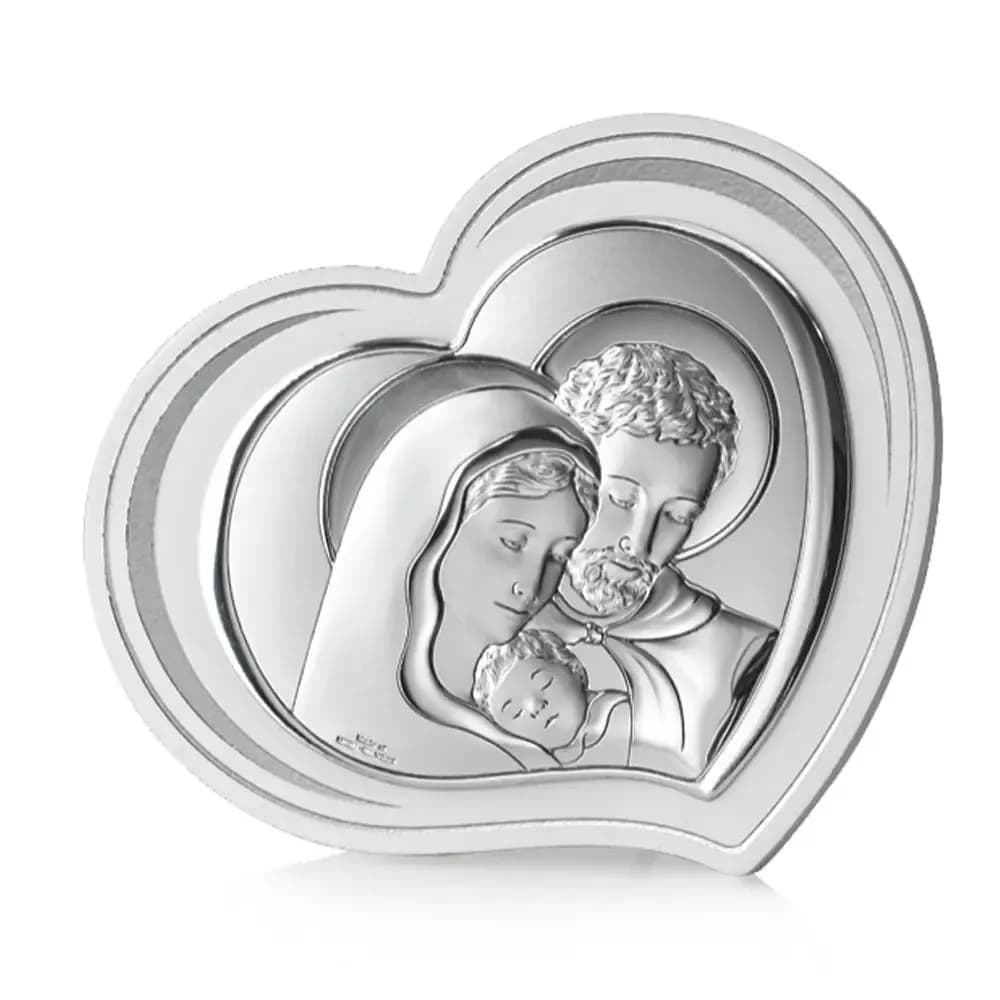 Ікона срібна Свята Родина 81296.3L (14х12)