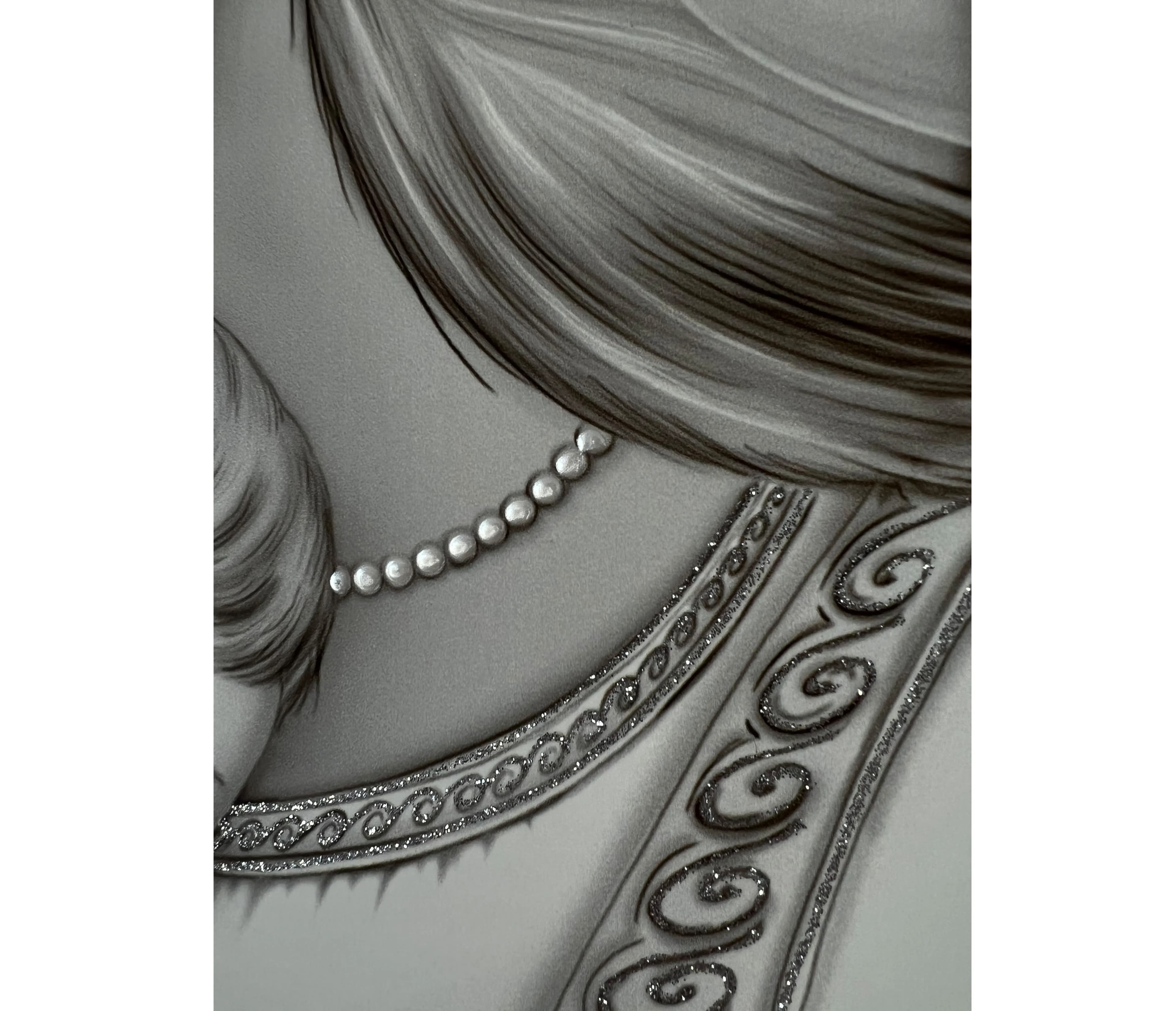 Ікона Богородиця з дитям  q514 (60x45)