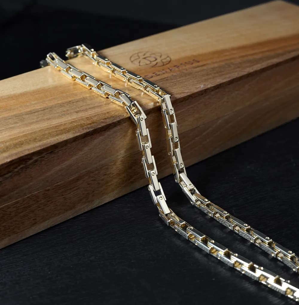 Ланцюжок з жовтого золота Anchor Box Ch4 ``L`` (63)