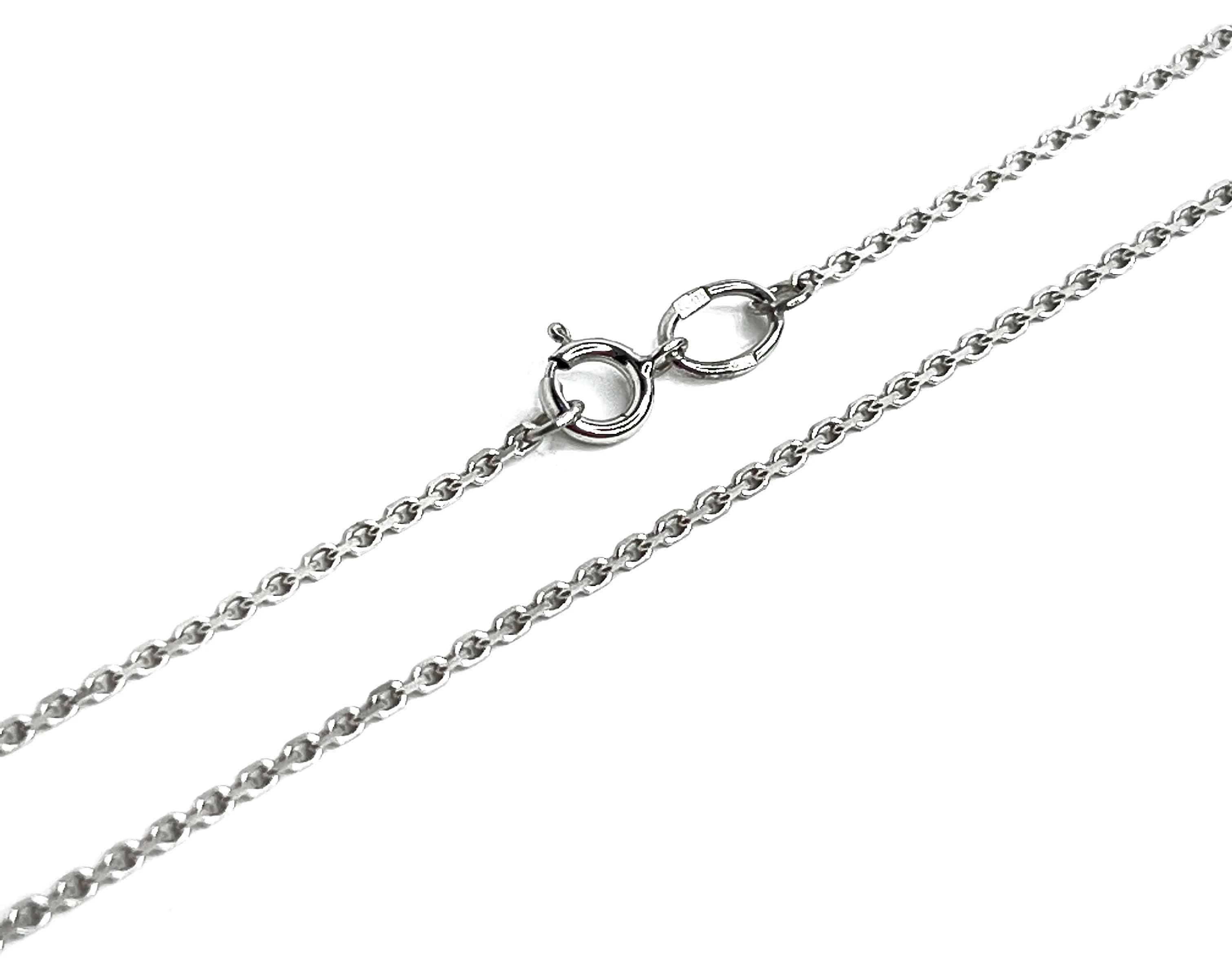 Ланцюжок з білого золота плетіння якір CABD-40X1(W) (50)