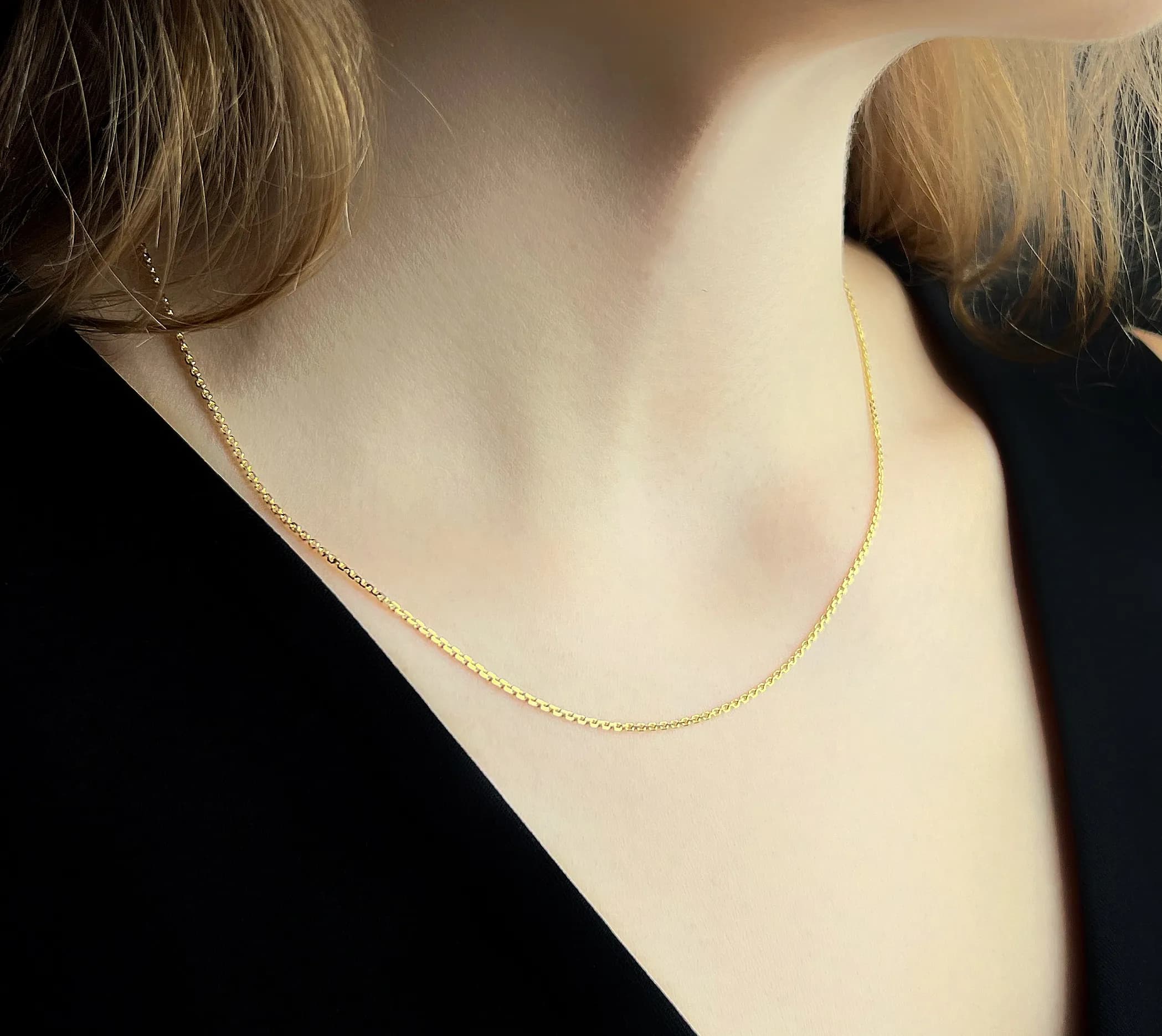 Ланцюжок з жовтого золота CABD-40X1 Y (50)