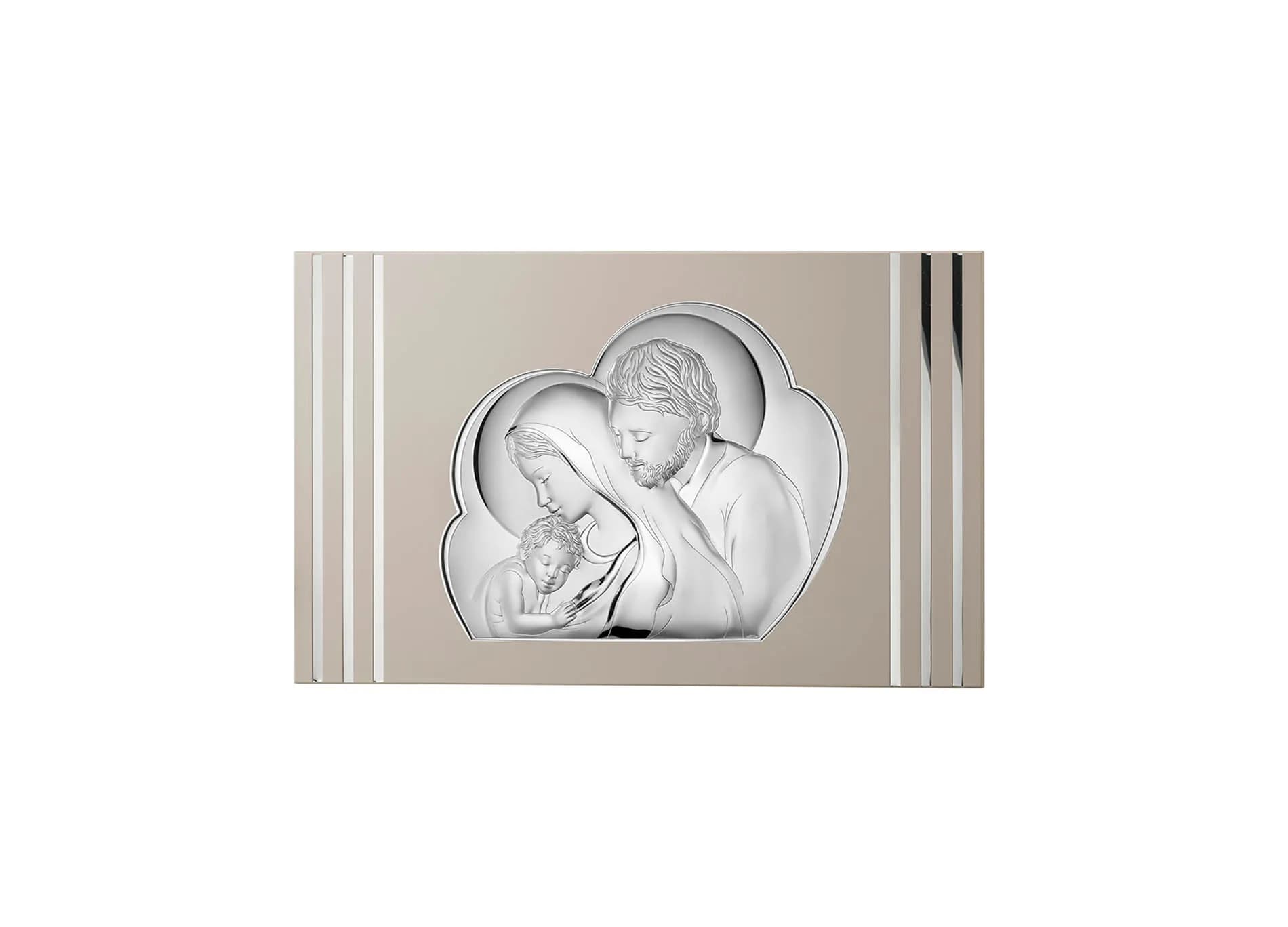 Ікона срібна Свята Родина 82х51см 18318 3L (82х51)