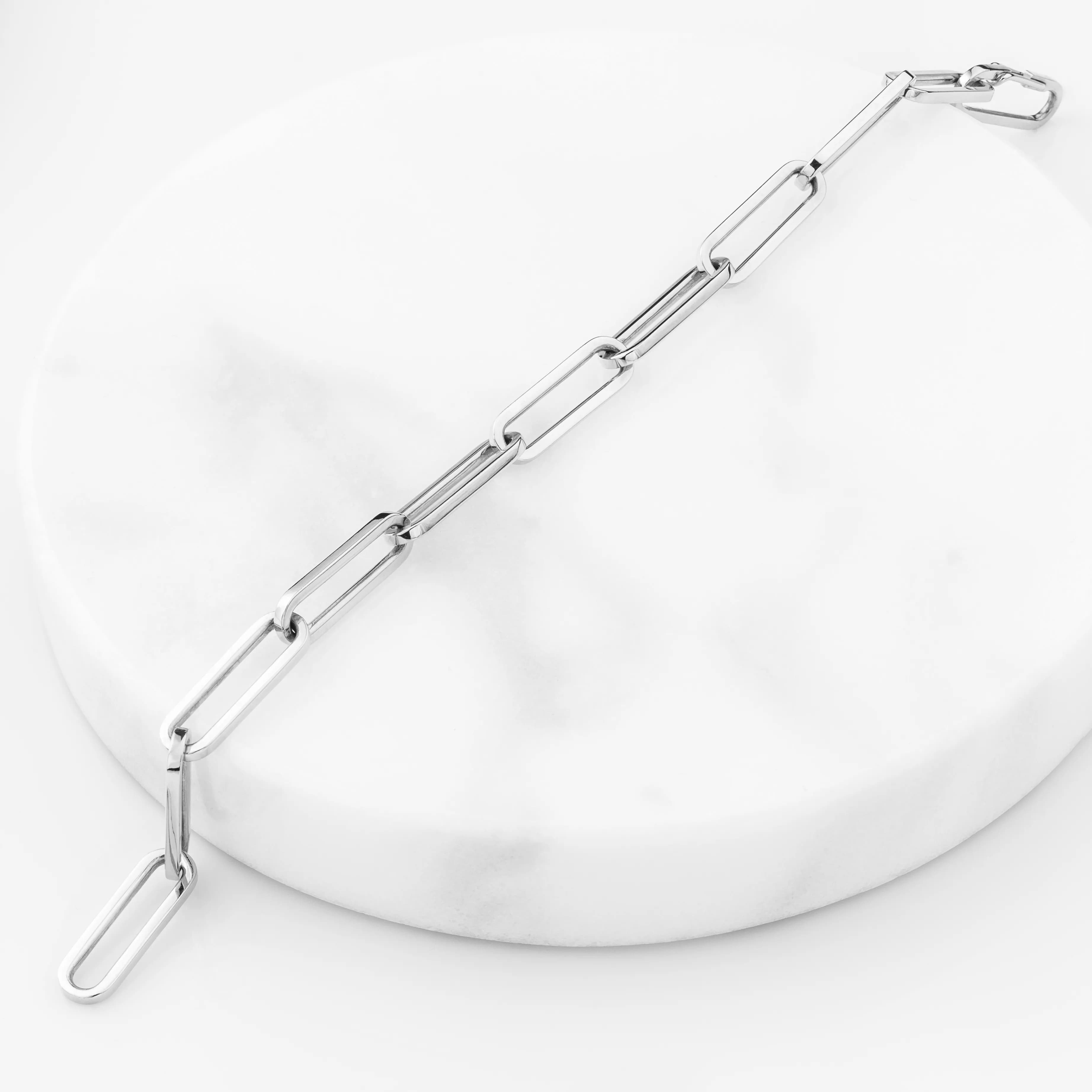 Браслет "Highlight" з білого золота 202-0108