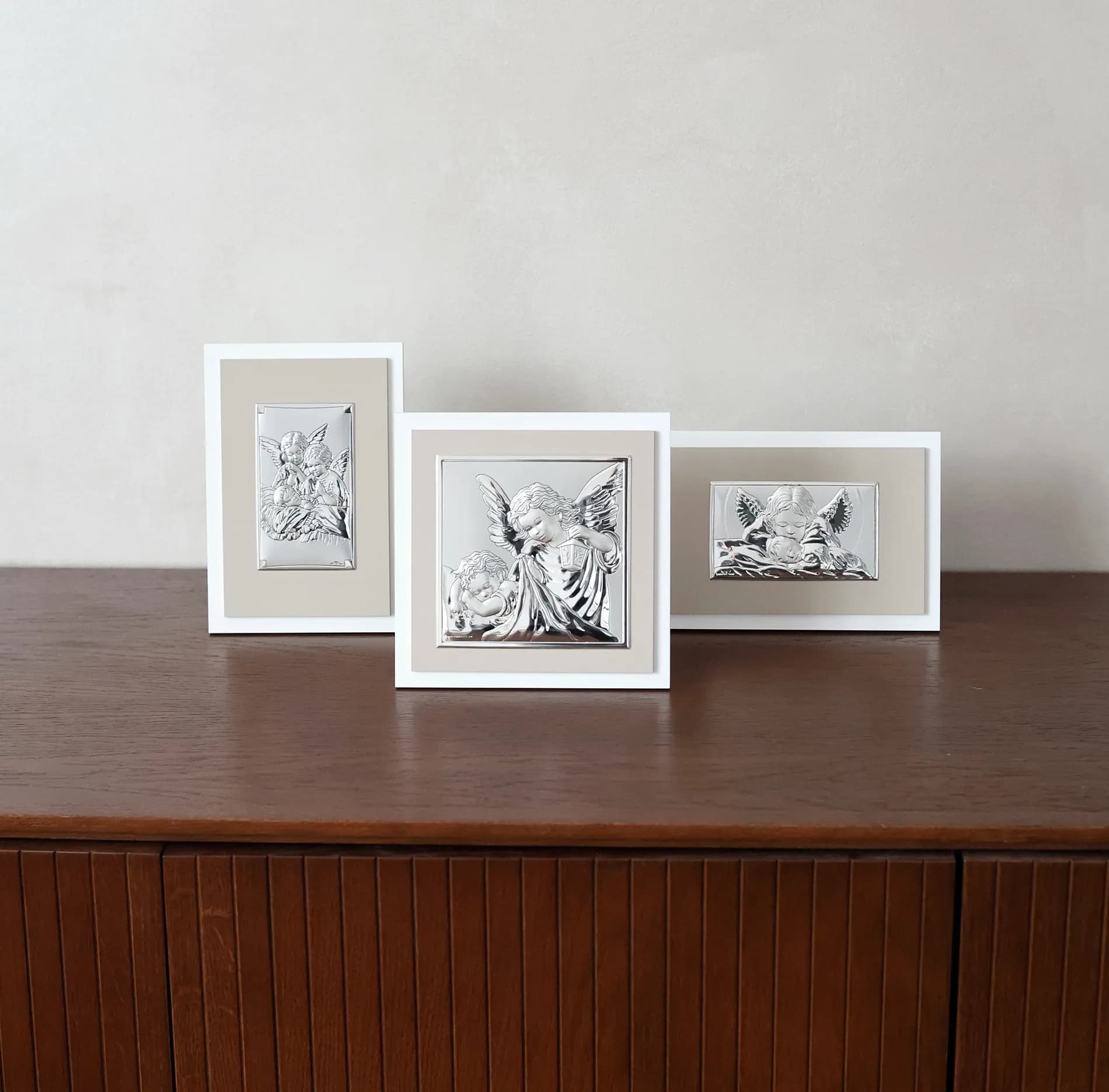 Дитяча ікона з ангеликами 13х19 см 81490 1L