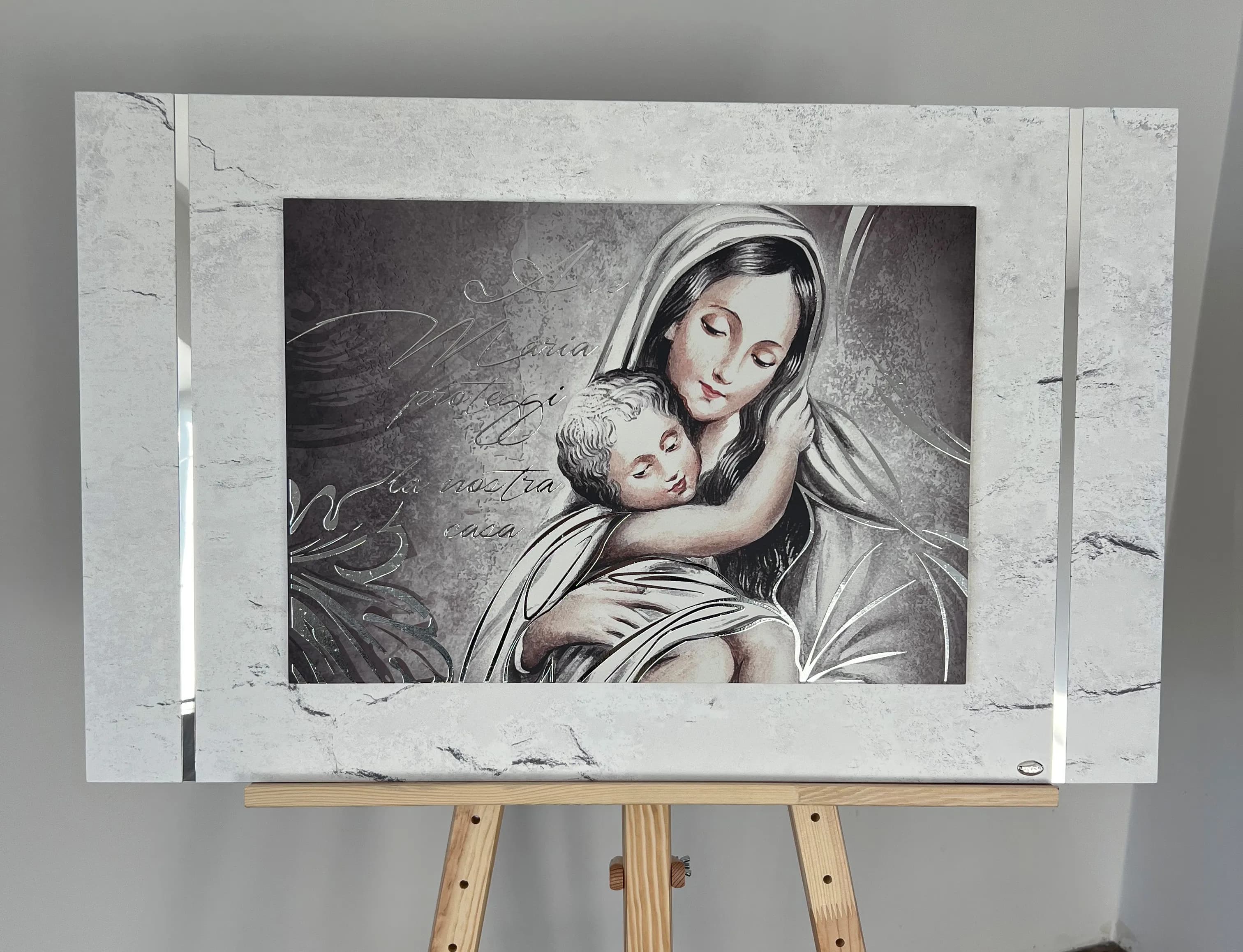 Ікона Богородиця з дитям 80х50 см 18131