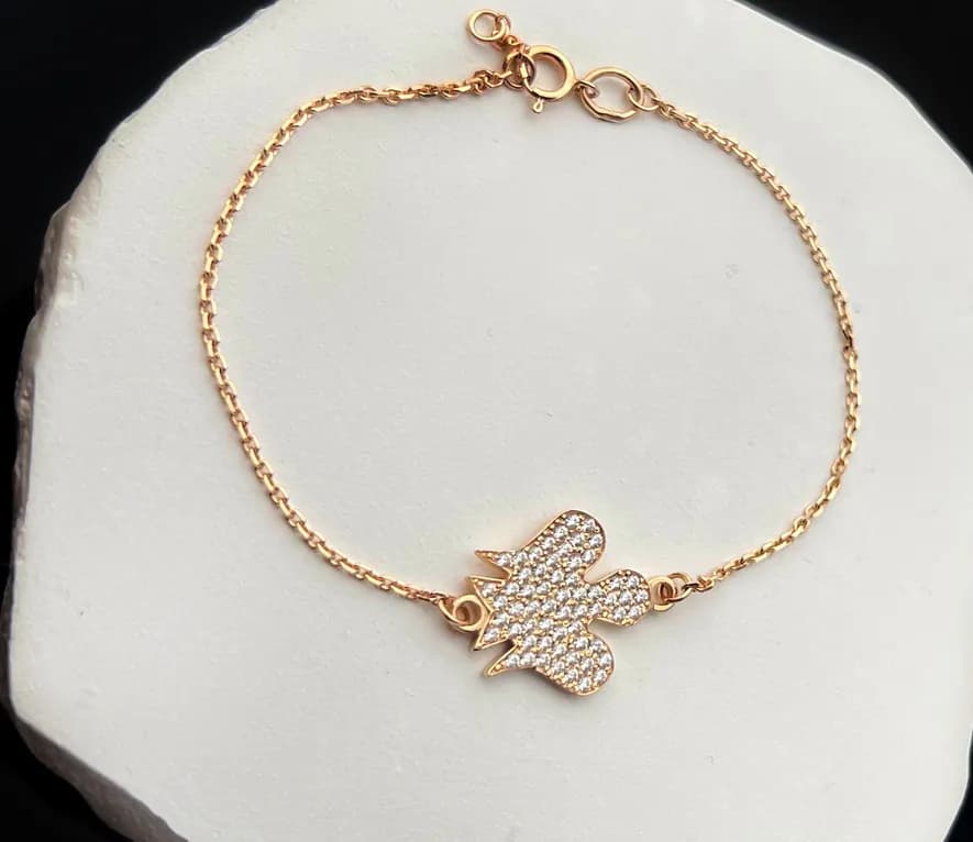 Браслет "Angel" з червоного золота D b16 02