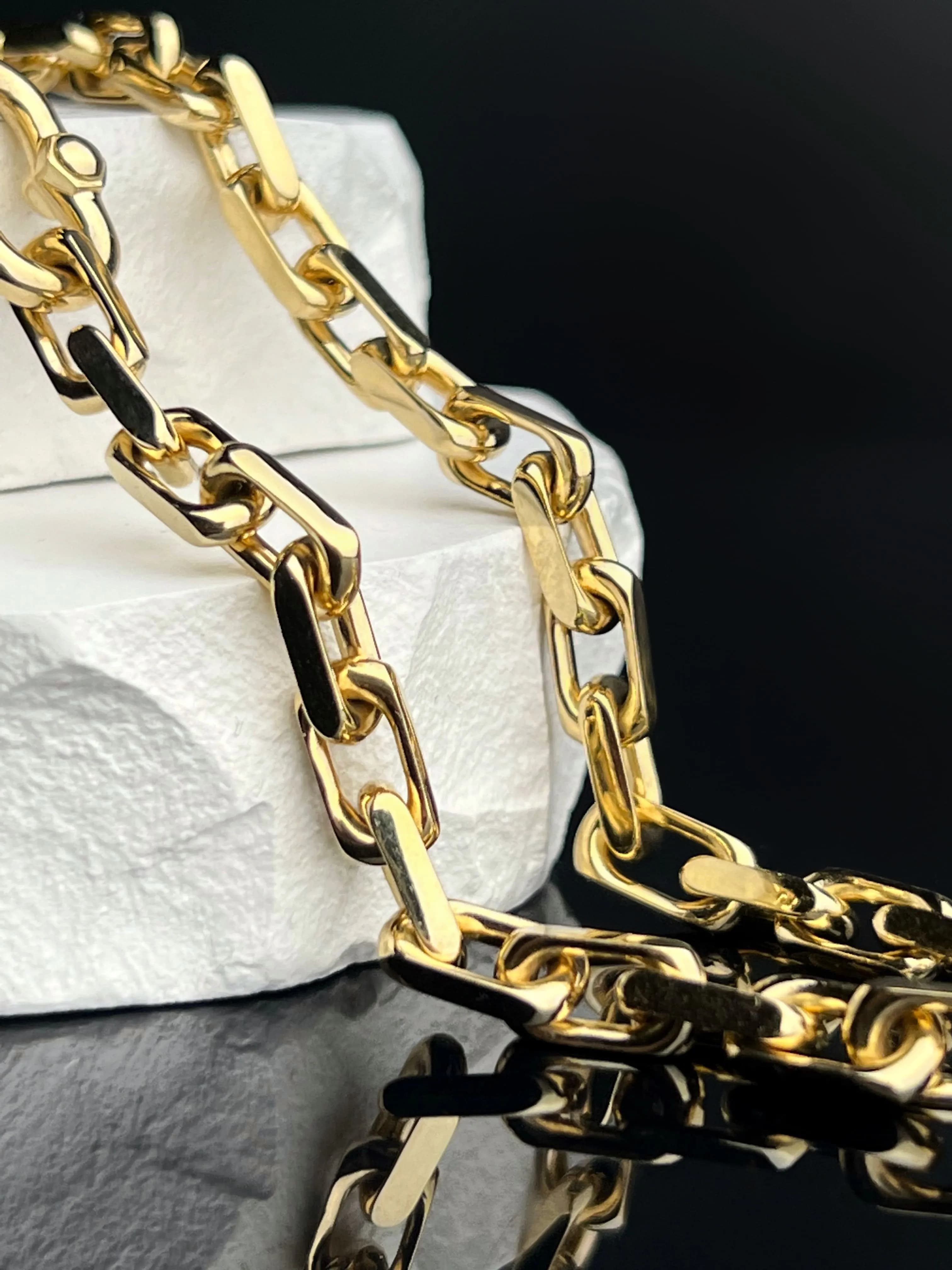 Ланцюжок з жовтого золота 18k Makers chains