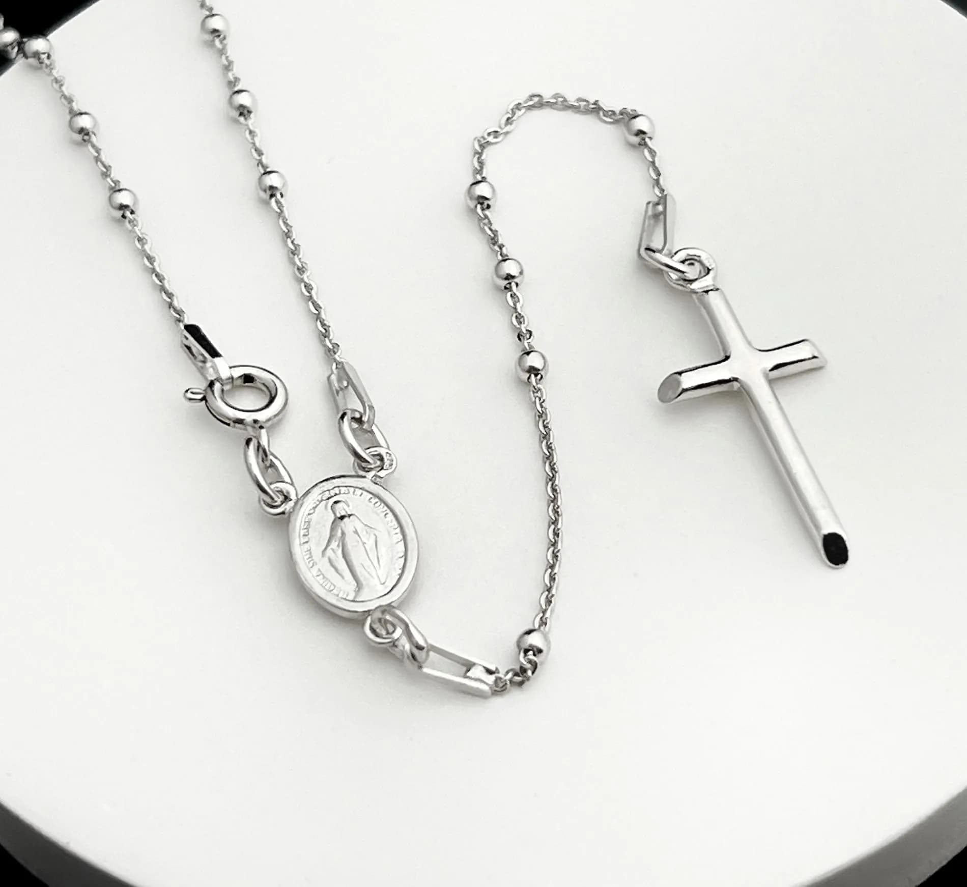 Набір до першого причастя для хлопчика ікона+вервиця 81093r 01.col N