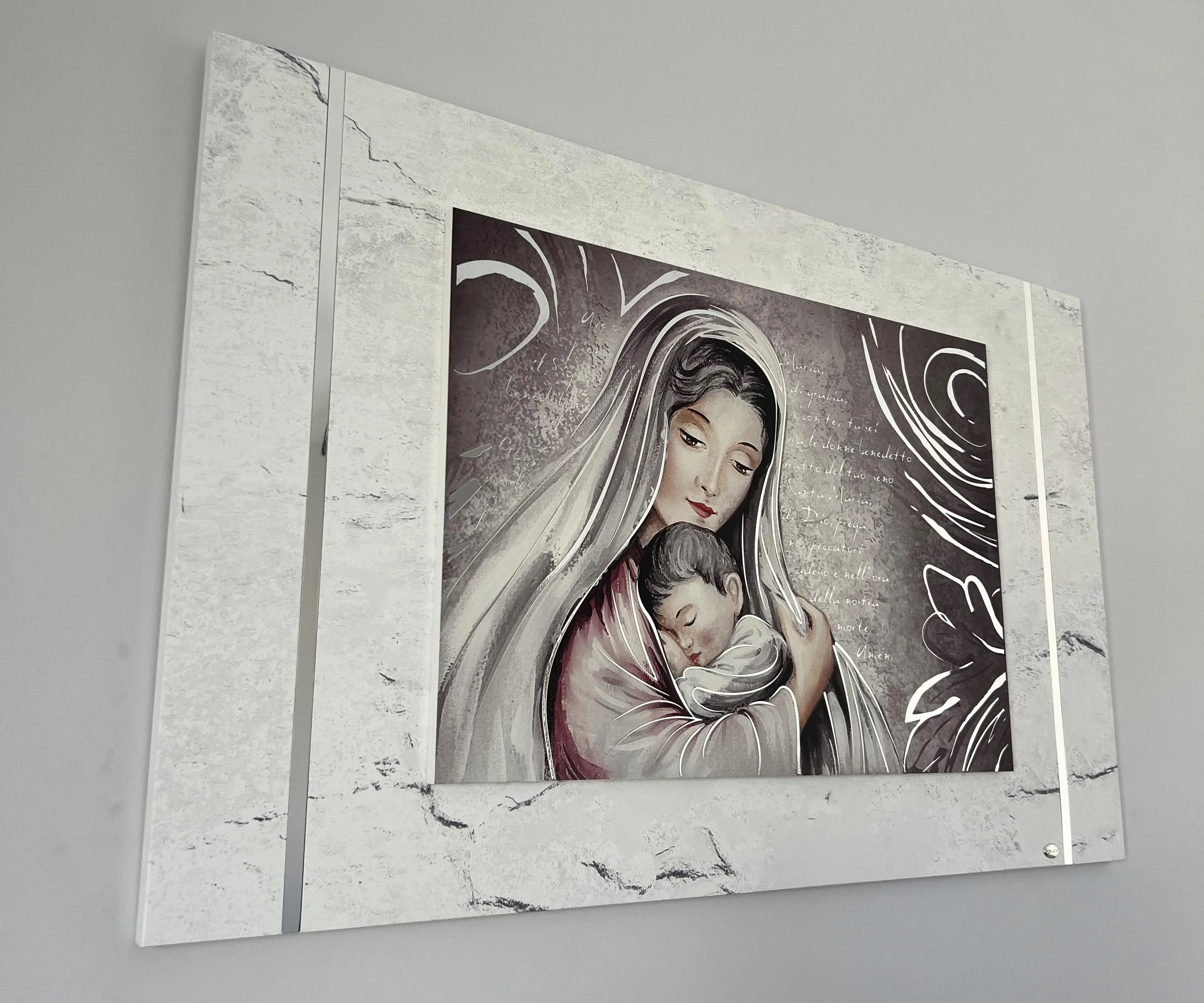 Ікона Богородиця з дитям 80х50 см 18130 (80x50)