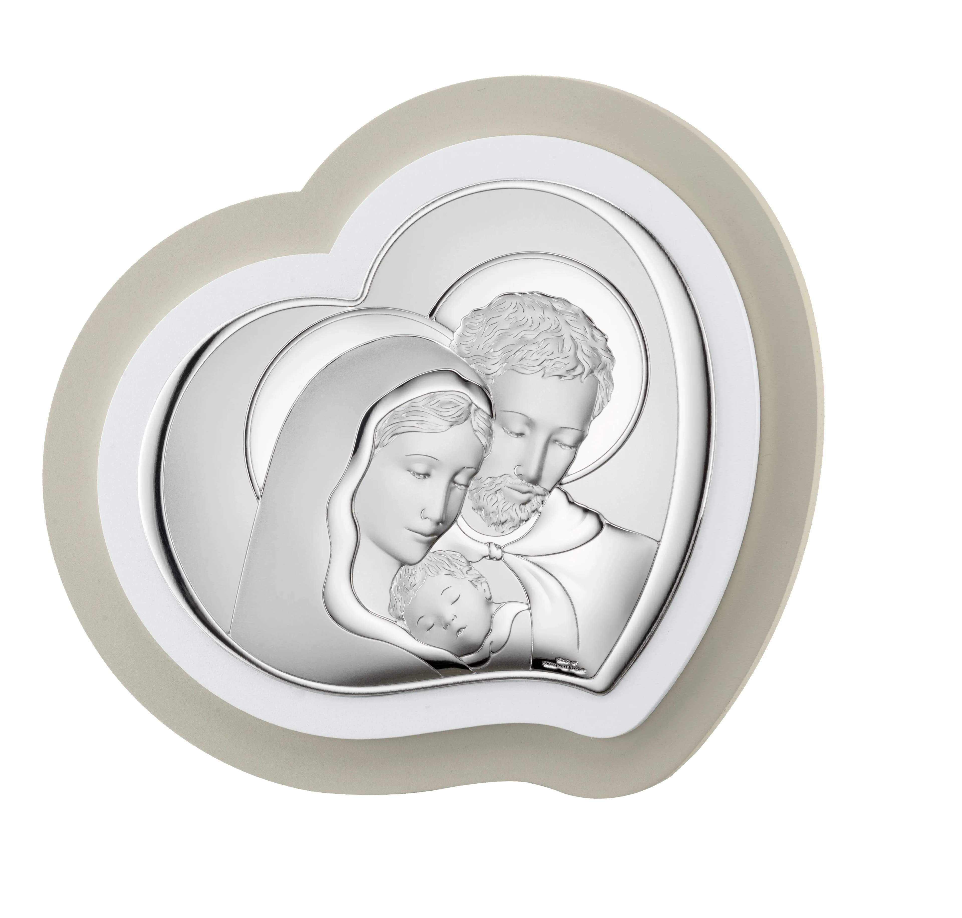 Ікона срібна Свята Родина 21х18см TP 81252 3LGW