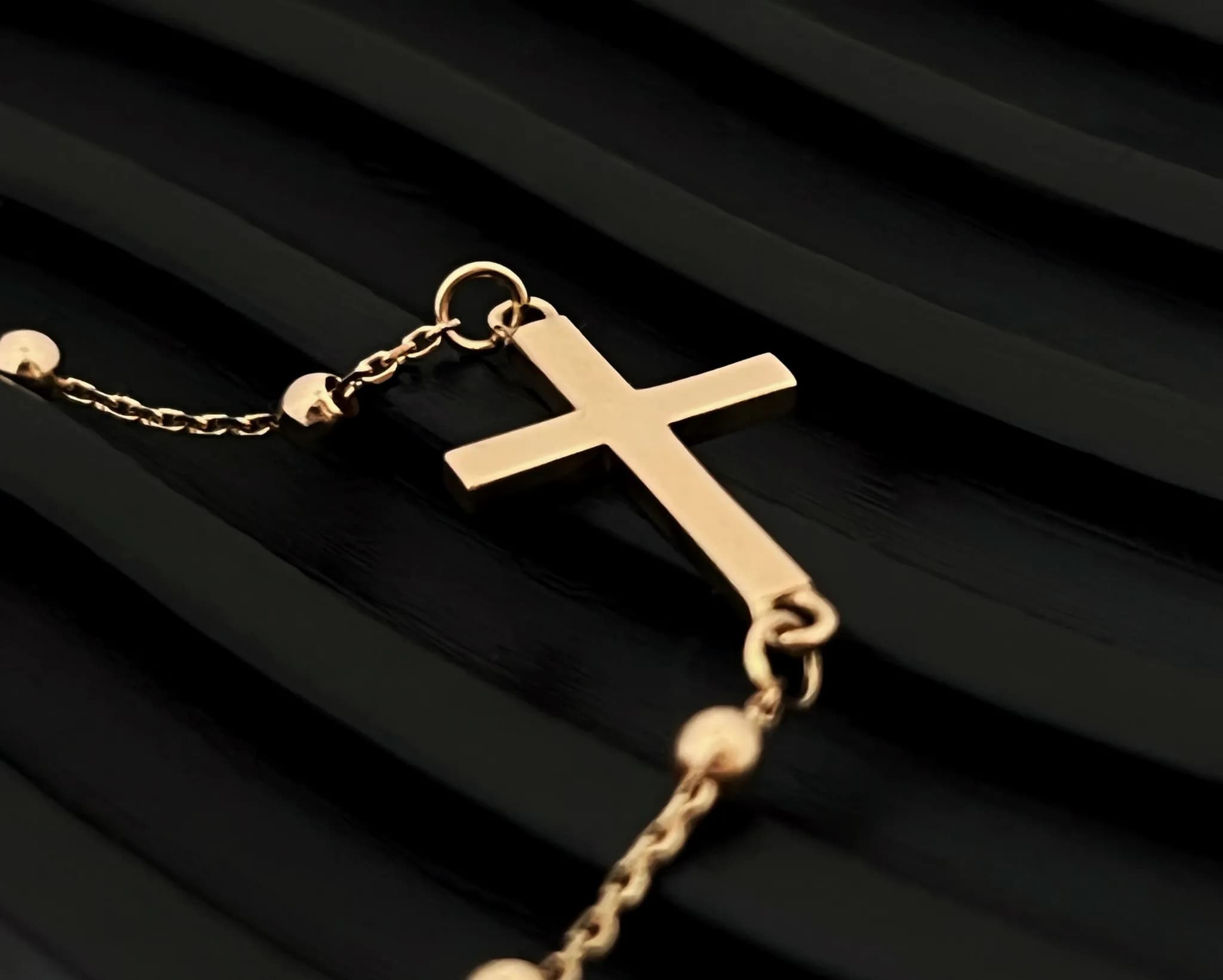 Браслет вервиця з червоного золота Rosary B1 m 02 (17,5-19), фото 2