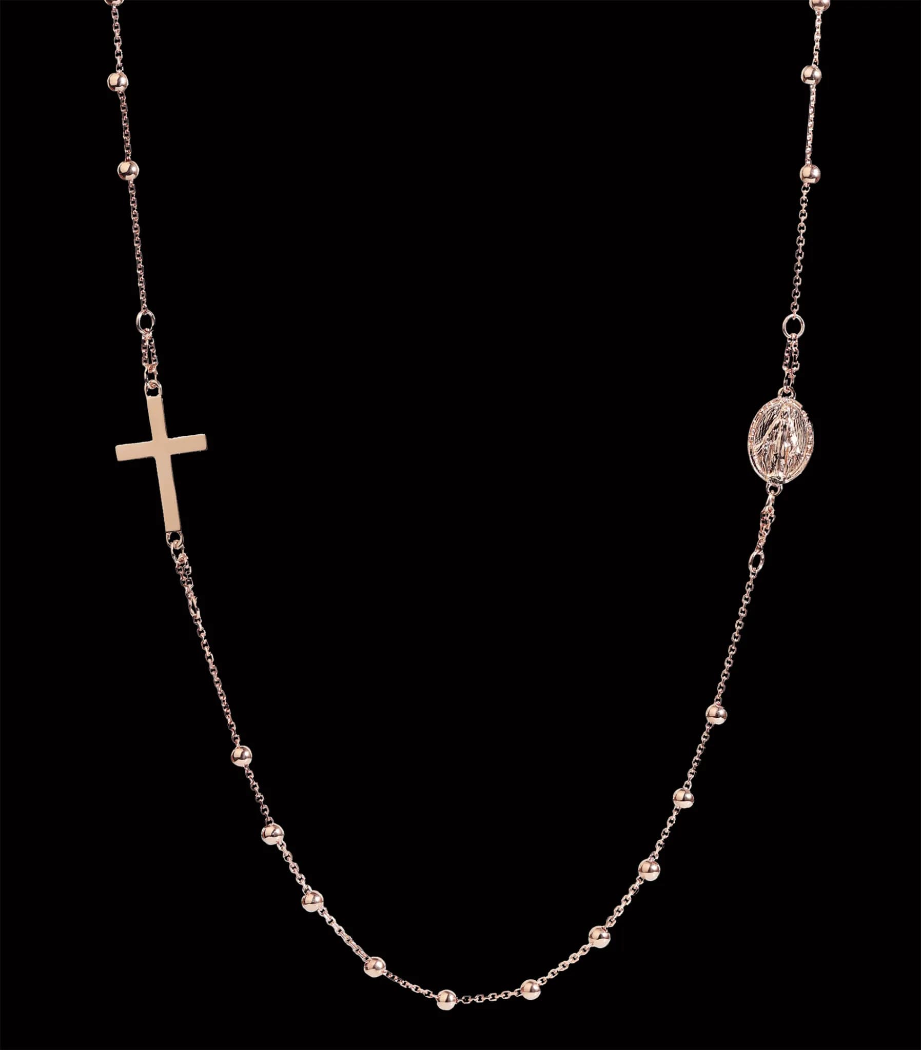 Кольє-вервиця з червоного золота Rosary N1 (45)