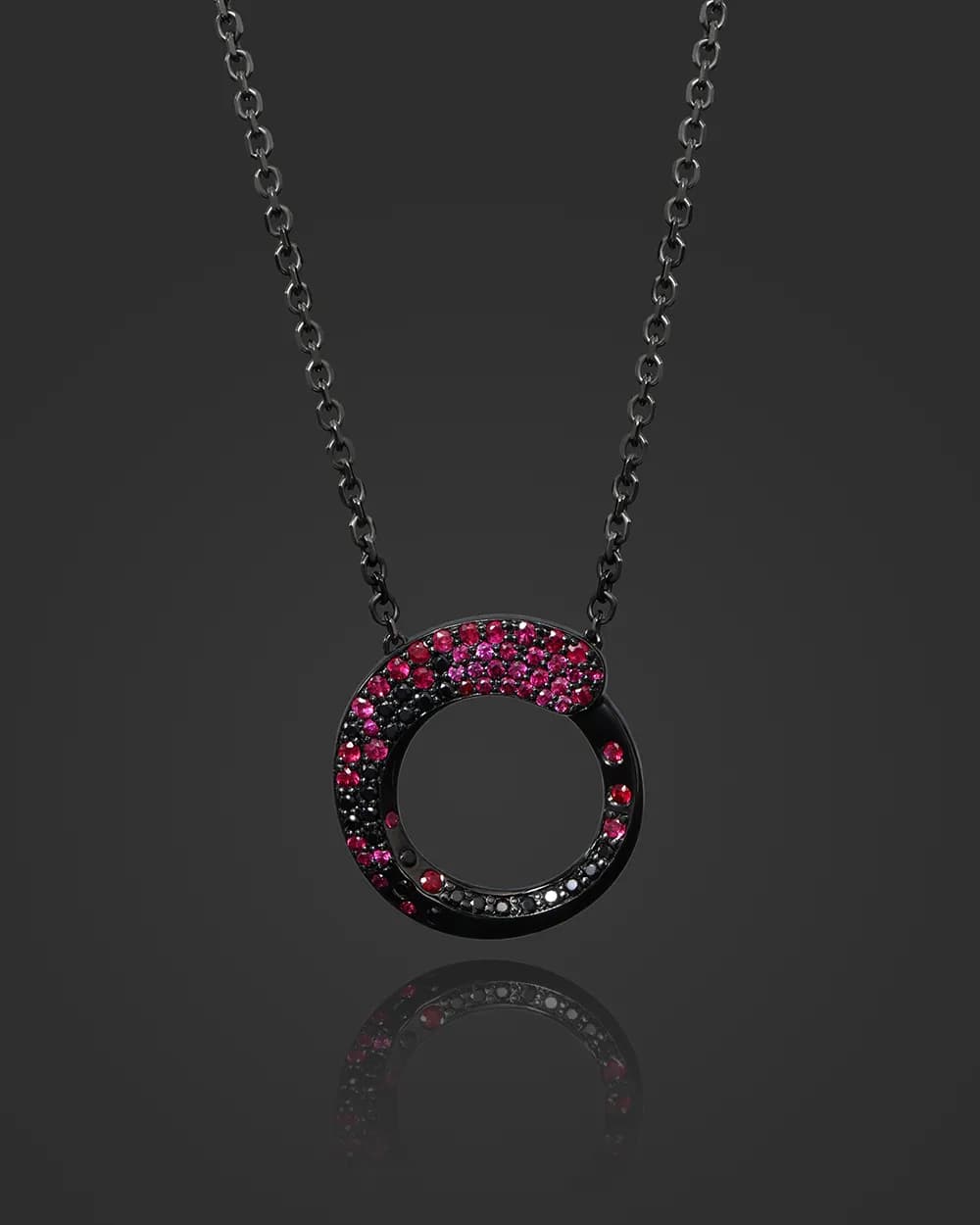 Кольє з чорного золота Конотопська відьма N9 bla