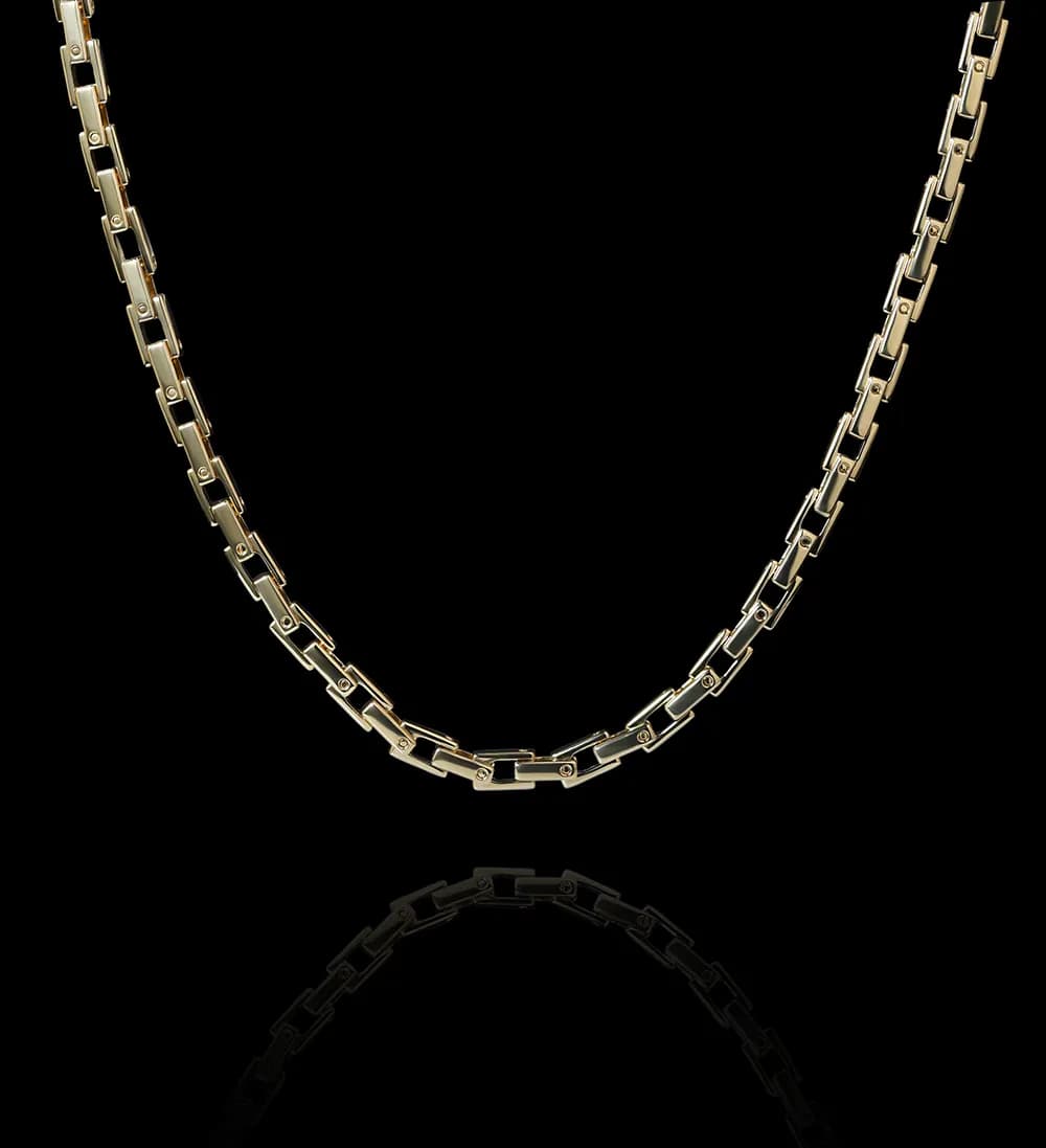 Ланцюжок з жовтого золота Anchor Box Ch4 ``L`` (63)