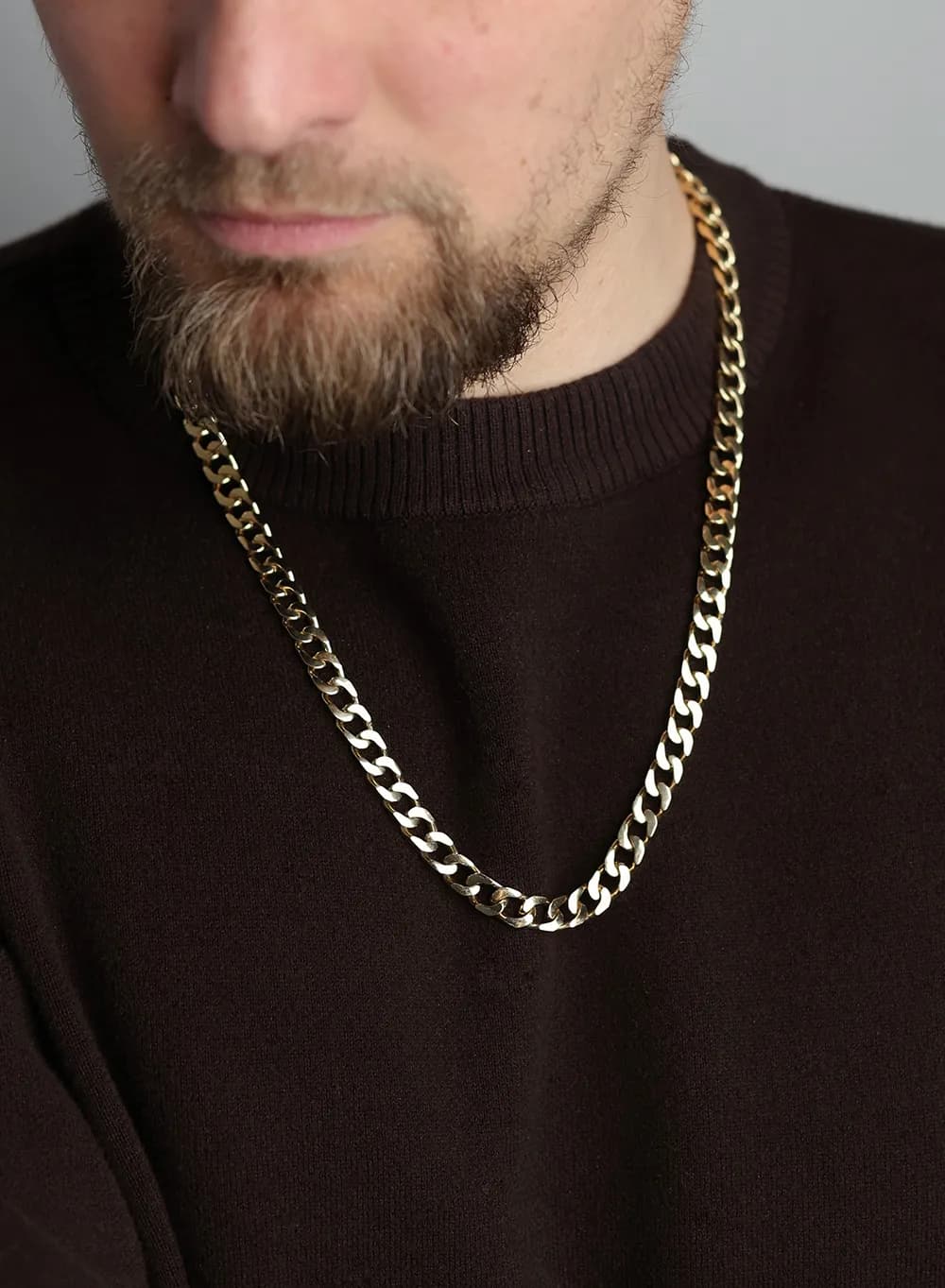 Ланцюжок "Gurmet" з жовотого золота G-280 (60)