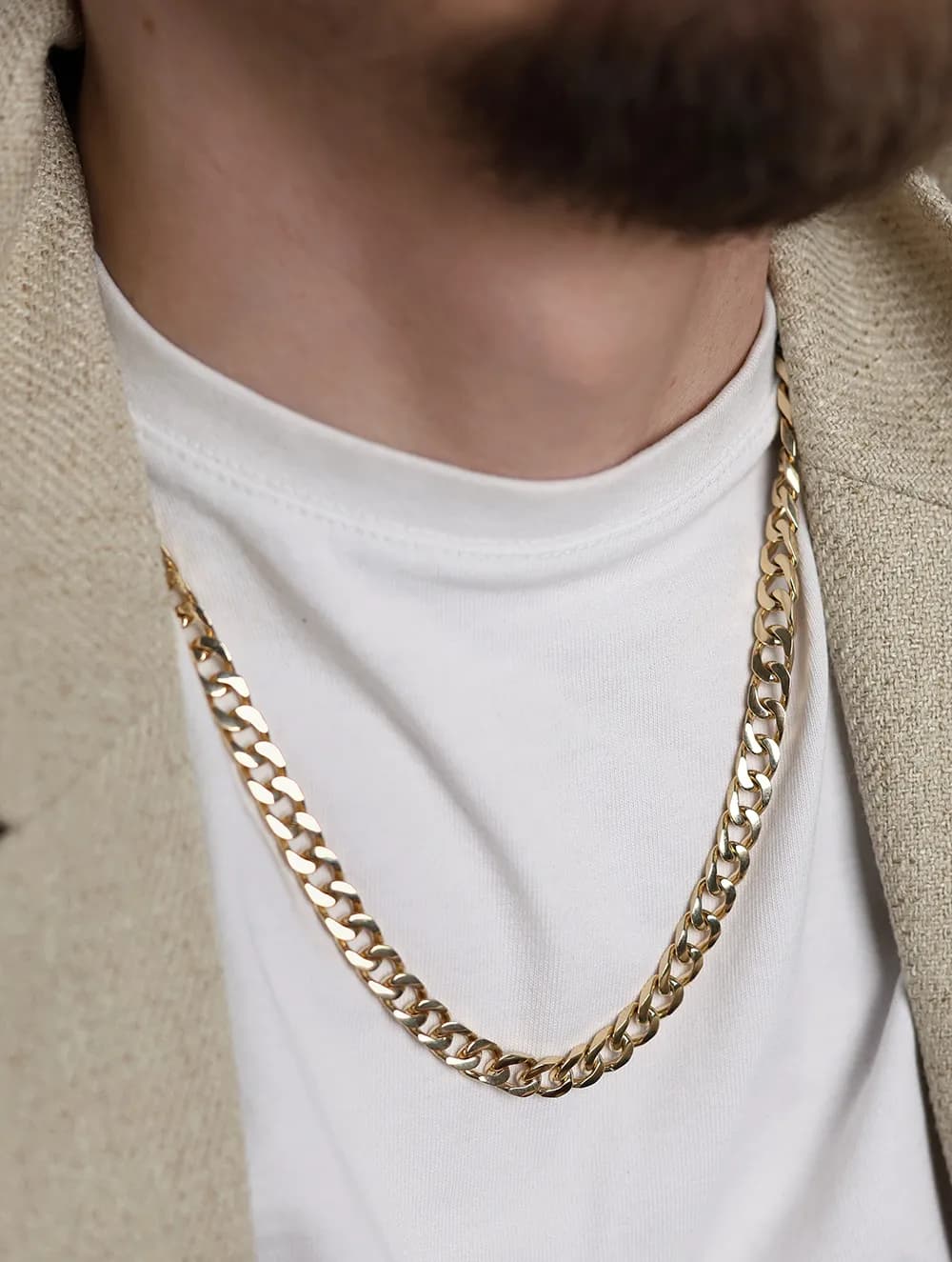 Ланцюжок "Gurmet" з жовотого золота G-280 (60)