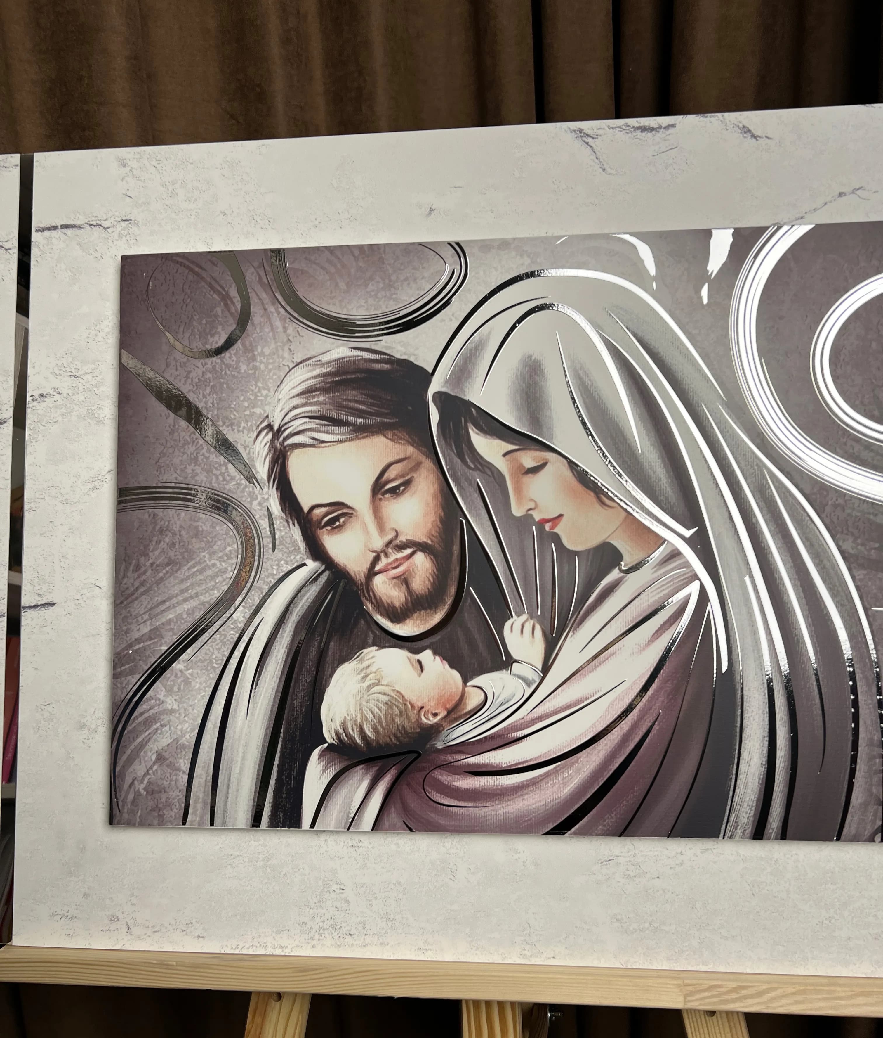 Ікона Свята родина 80х50 см 18132 (80x50)