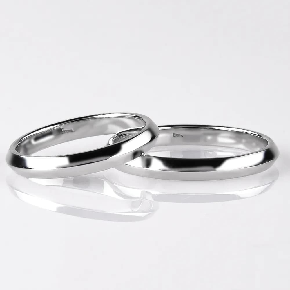 Обручка "Гострі почуття" з білого золота 200-0110 (16,5)