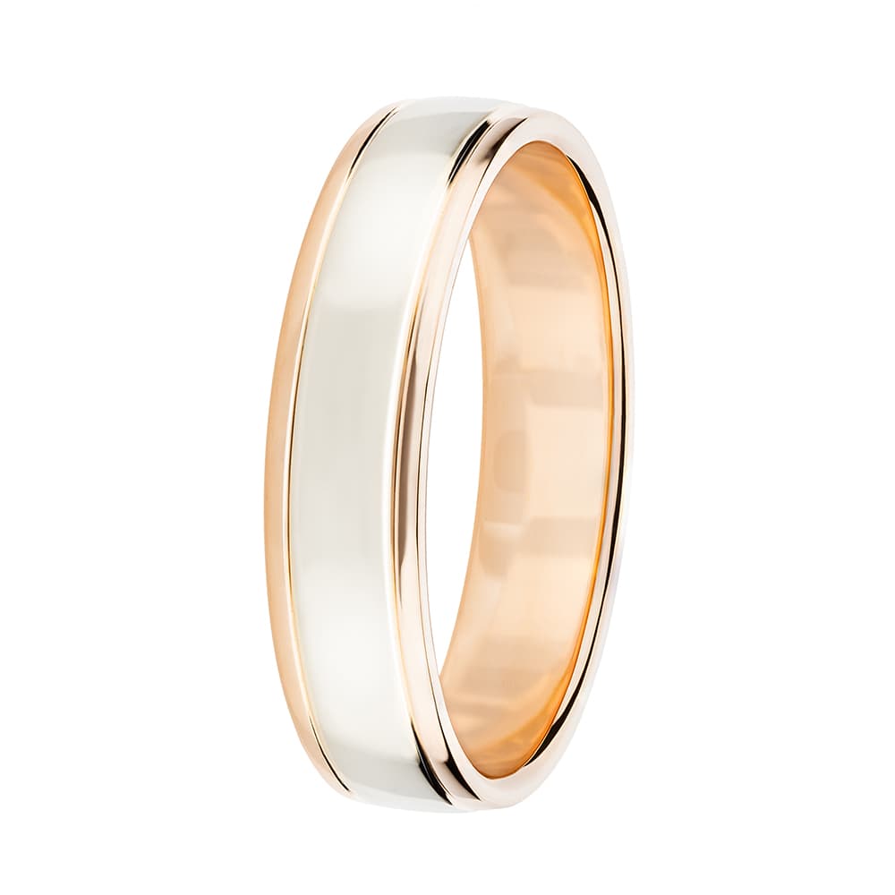 Обручки "Літній ранок" з комбінованого золота 300-0040 (16)