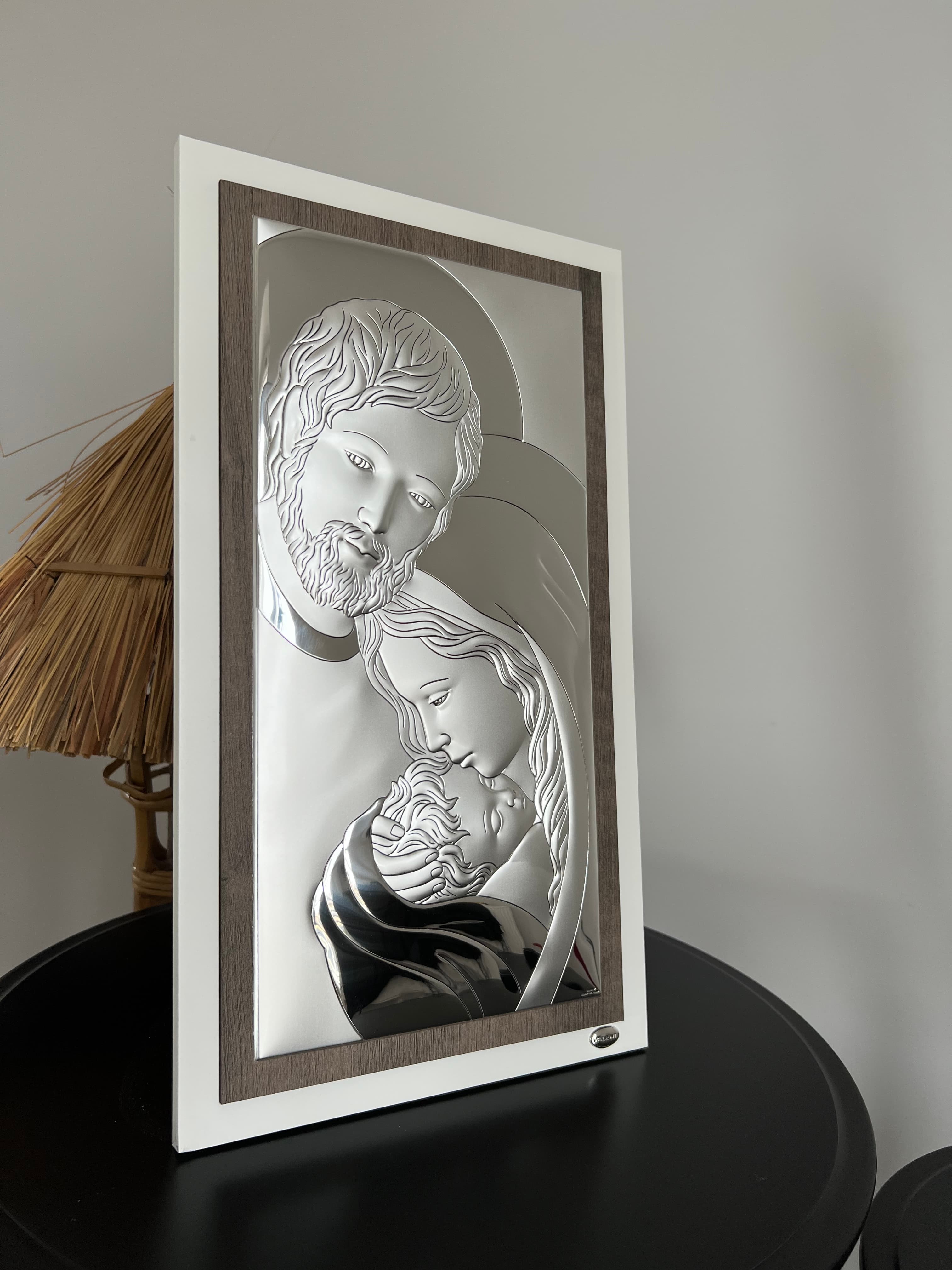 Ікона срібна Свята Родина  L240 6 (25,5x45,5)