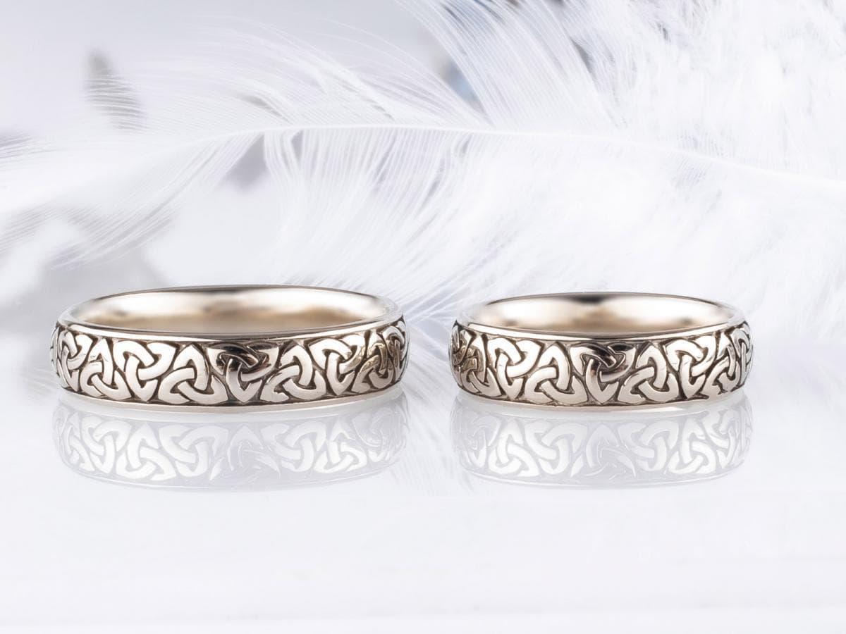 Обручка "Авалон" з білого золота 200-0135 (16)