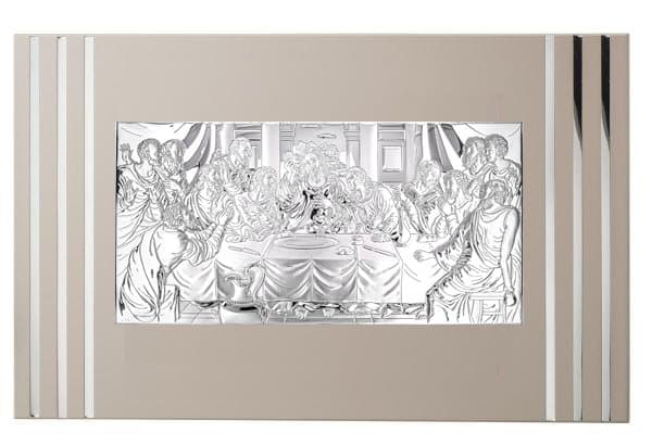 Ікона срібна Тайна Вечеря 18320 2L  (68х42)