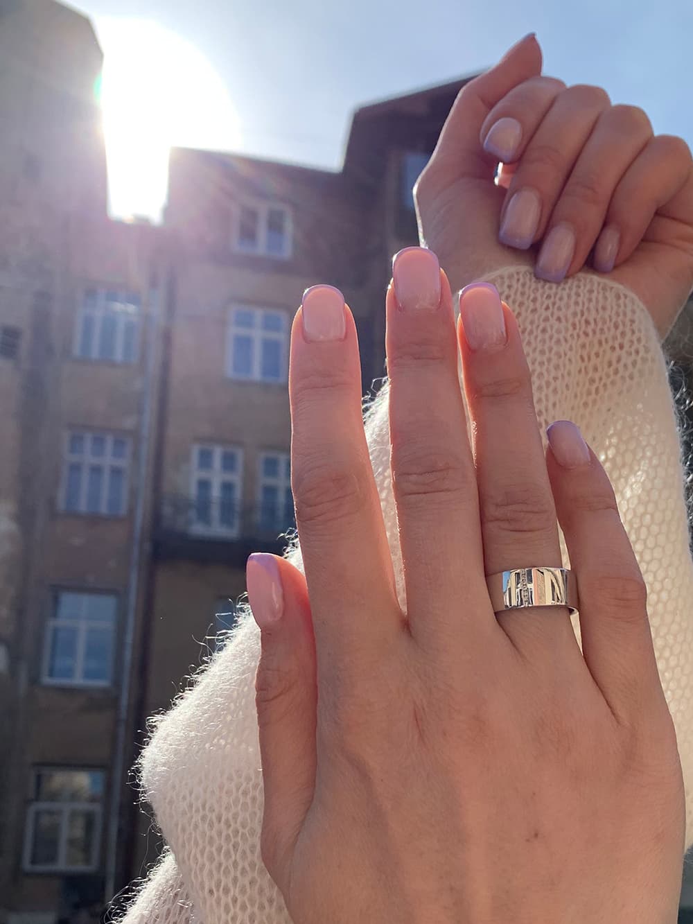 Обручка з діамантами "Ірландія" з білого золота 220-0141 (17,5)