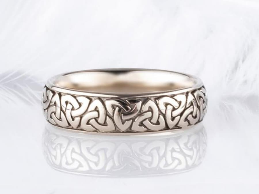 Обручка "Авалон" з білого золота 200-0135 (16)