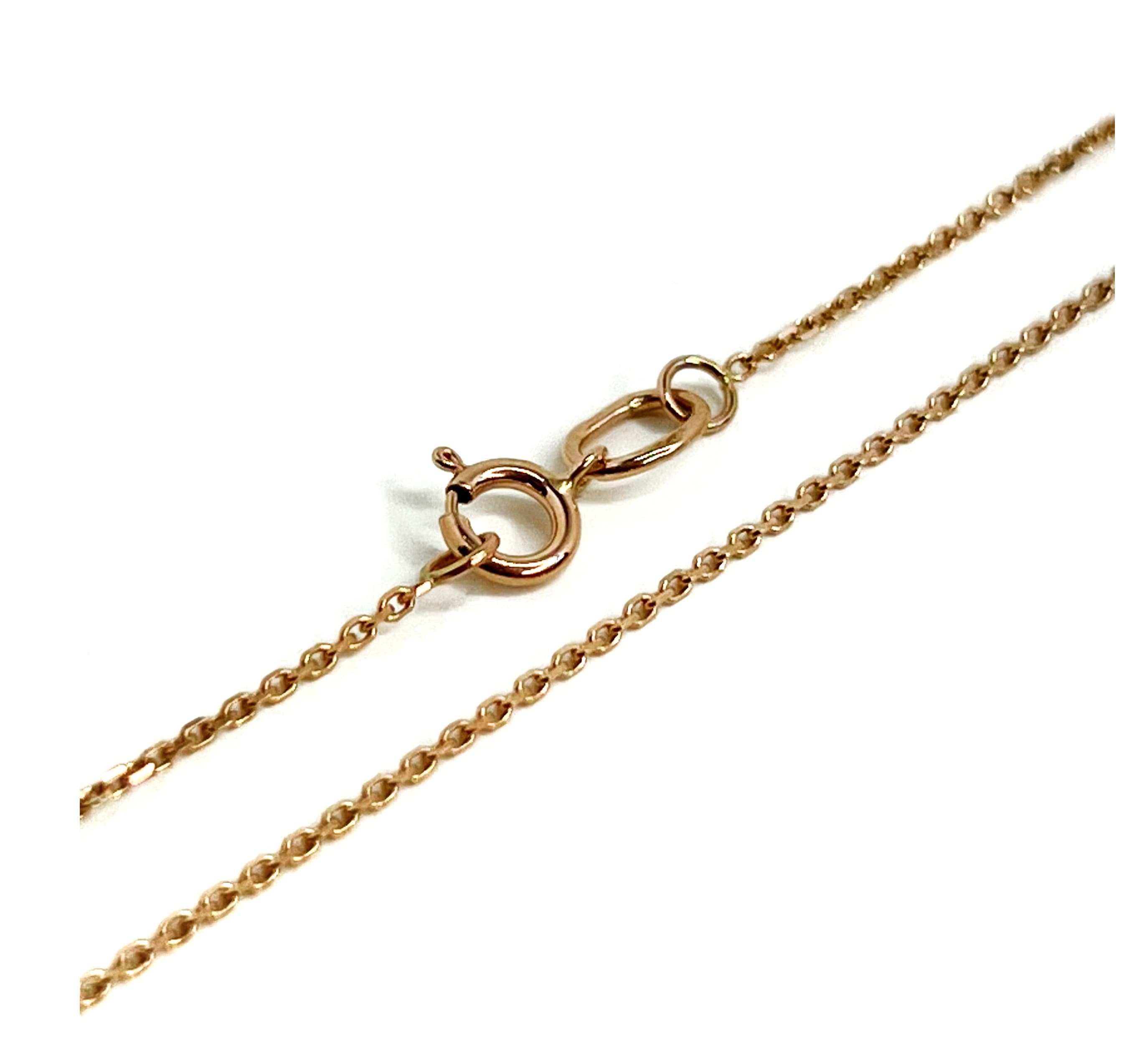 Ланцюжок з червоного золота плетіння якір CABD-30X3 (45)