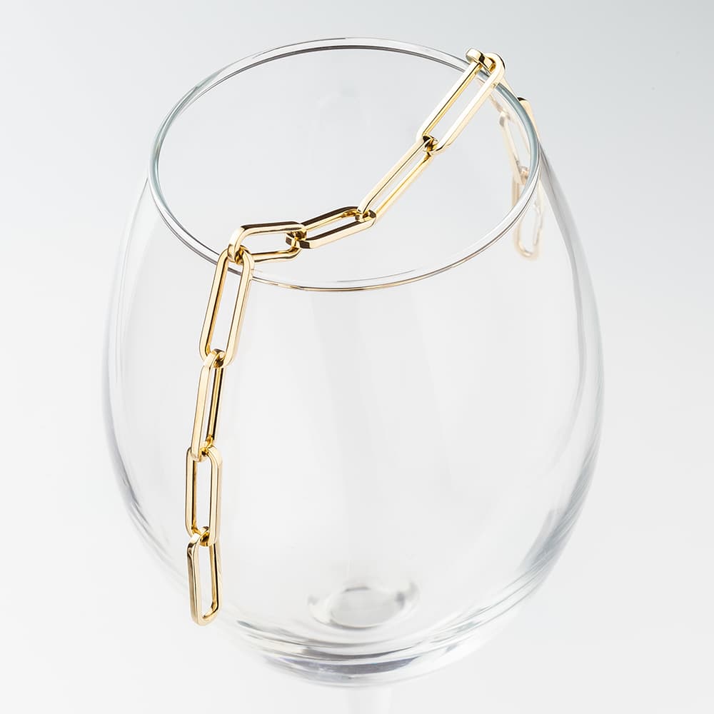 Браслет "Highlight" з жовтого золота 402-0108 (16)